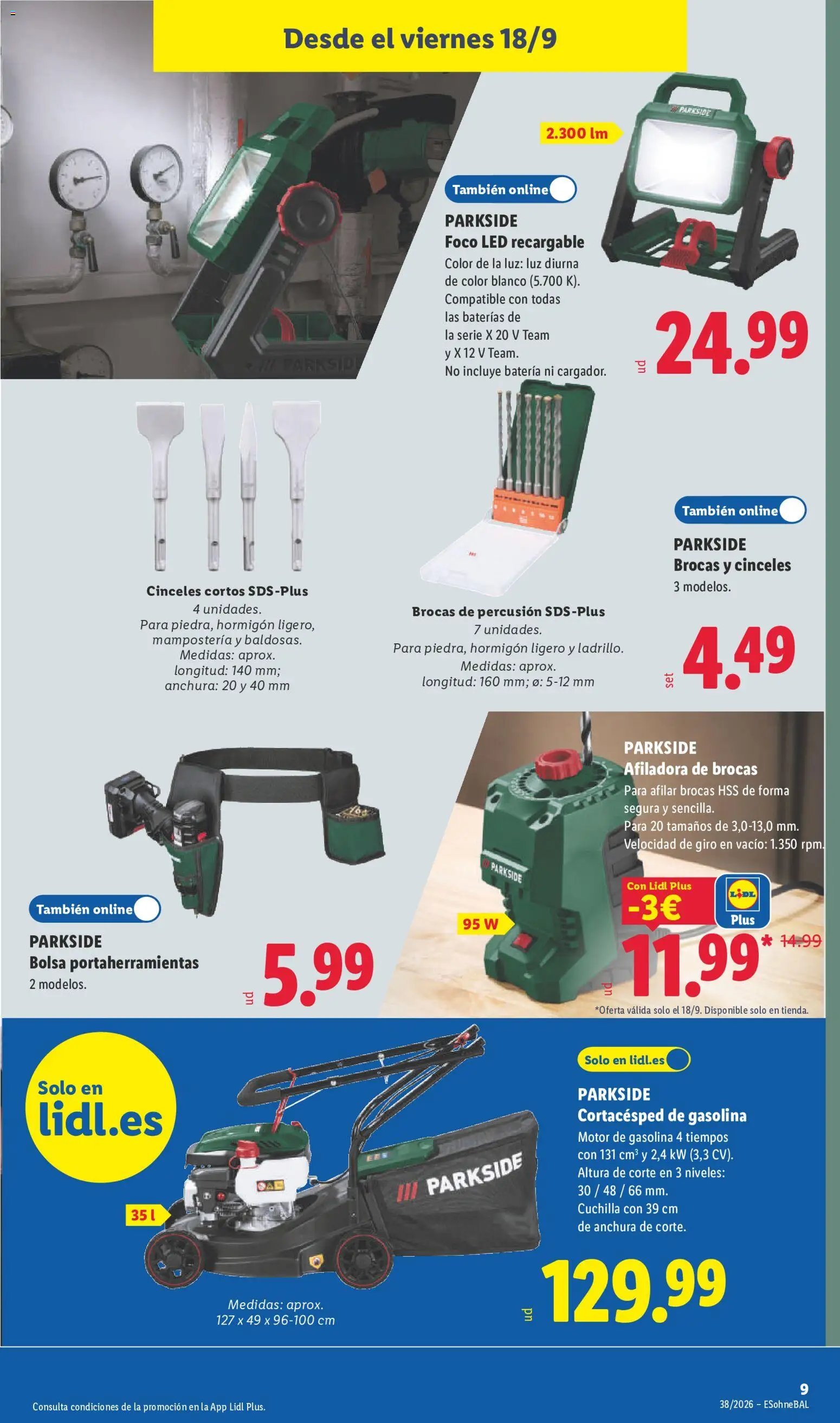 Lidl folleto de bazar