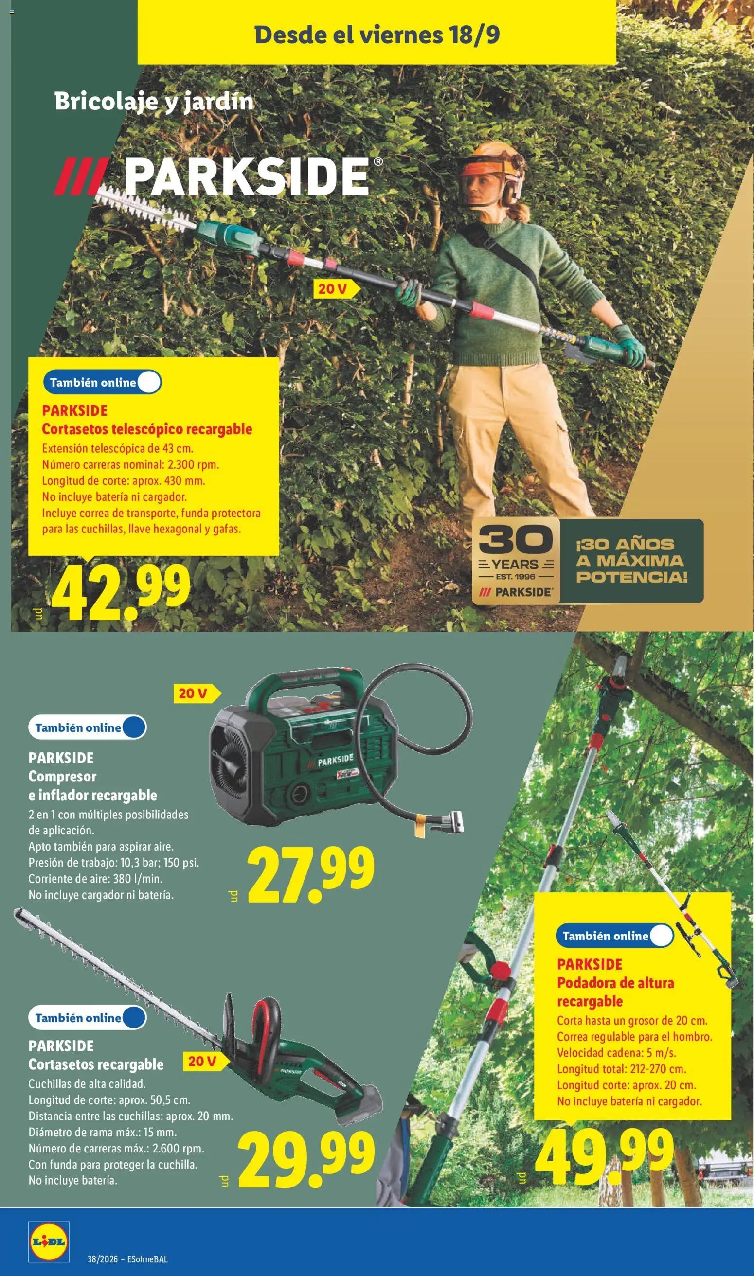 Lidl folleto de bazar