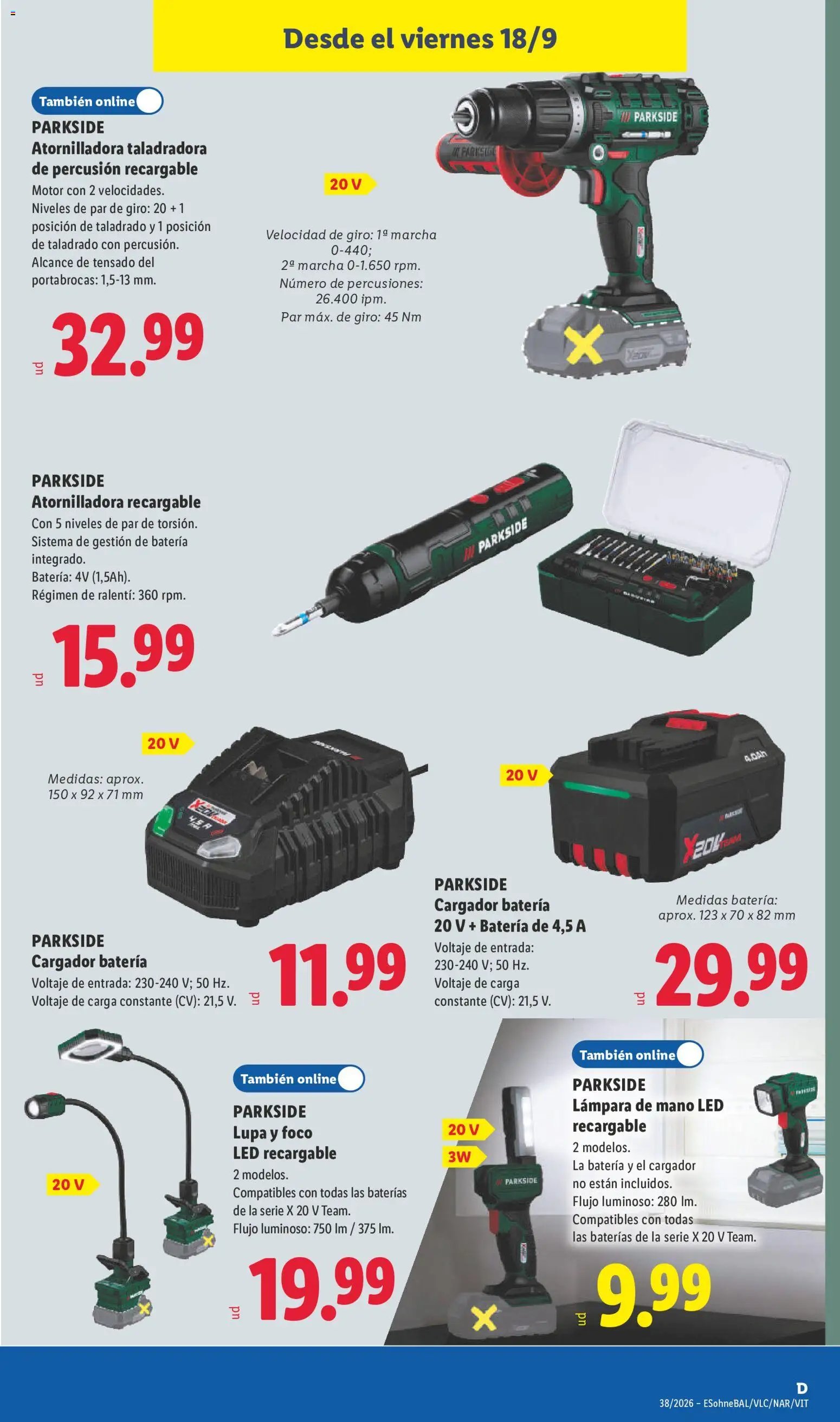 Lidl folleto de bazar