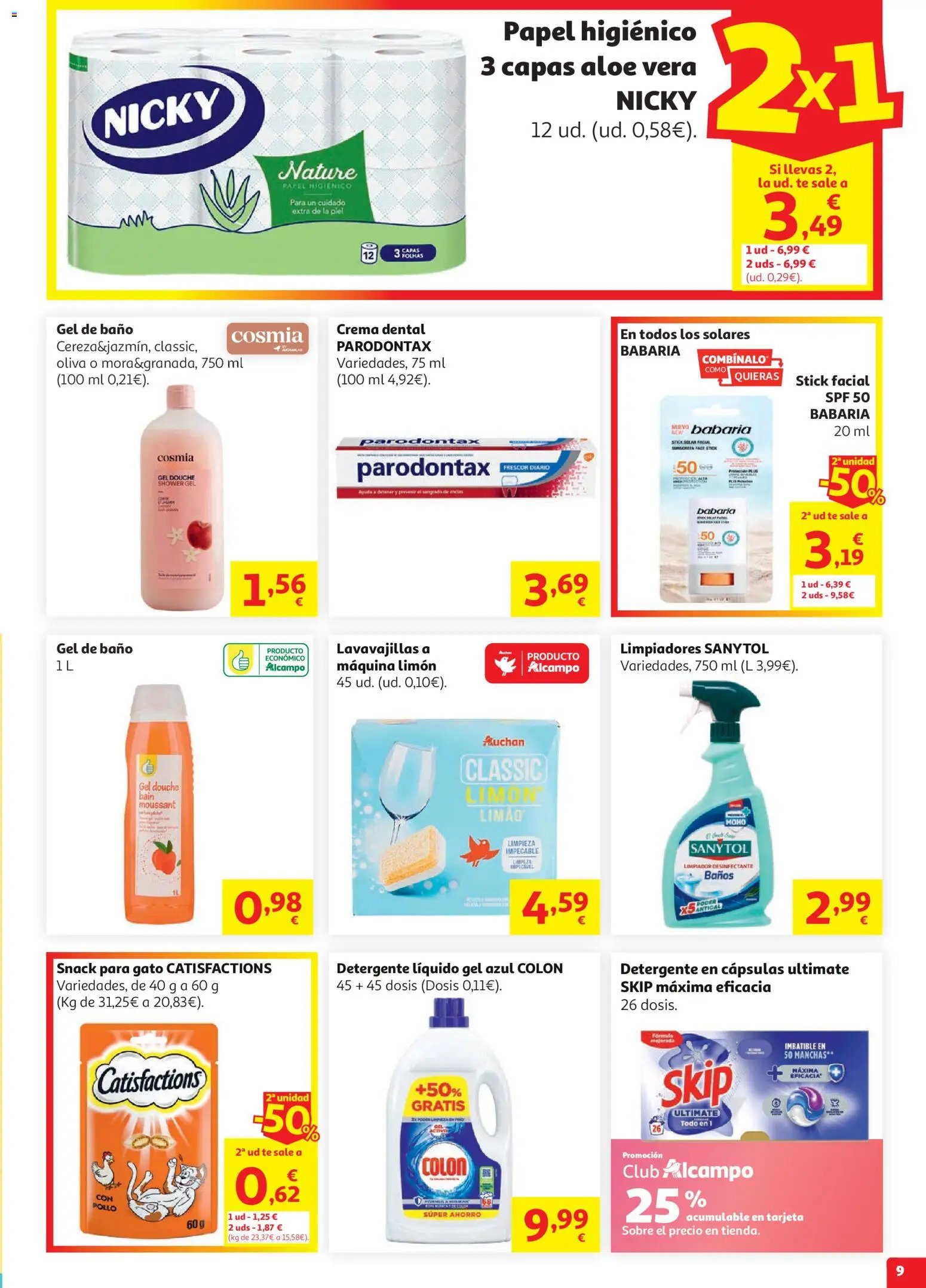 Alcampo folleto