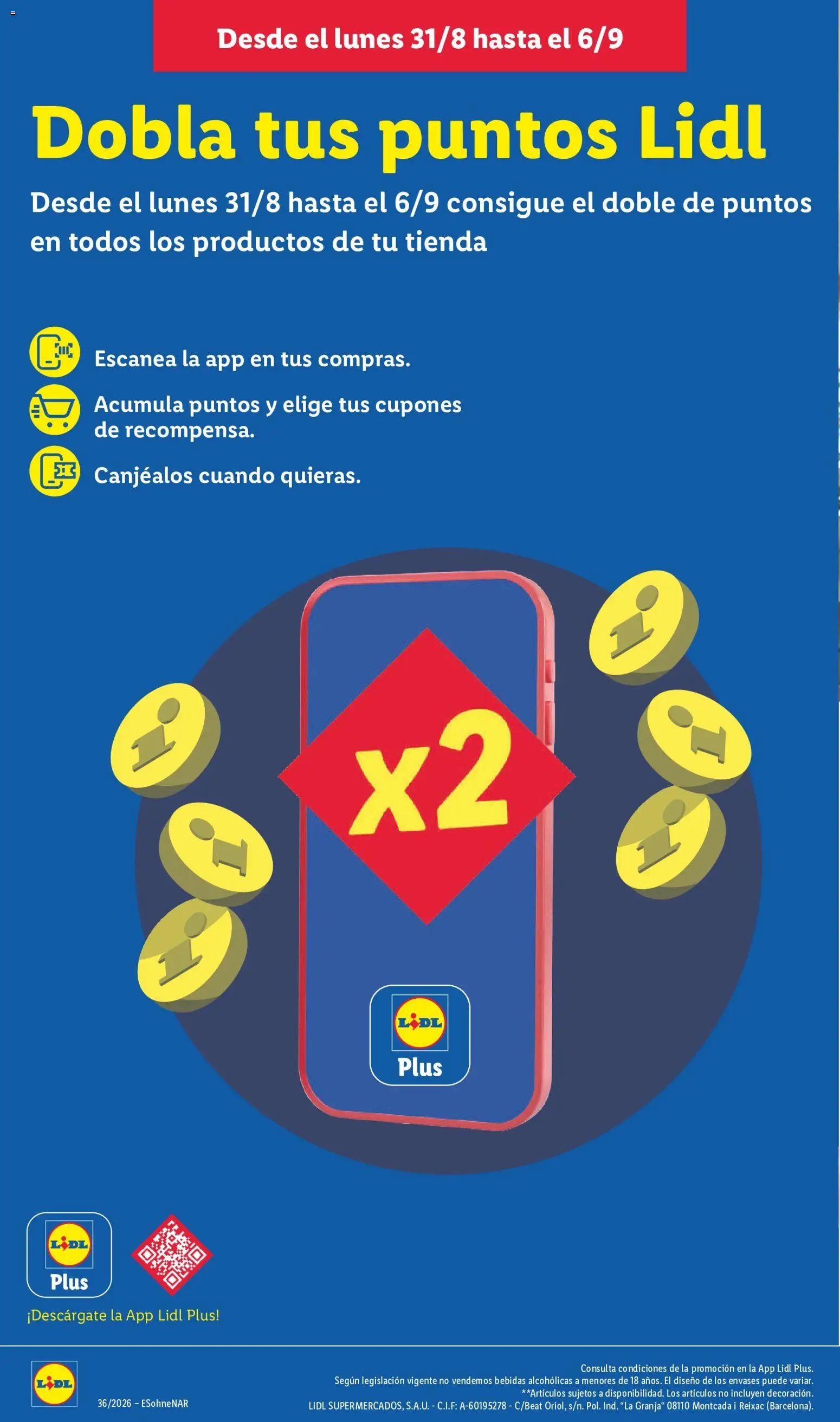 Lidl folleto