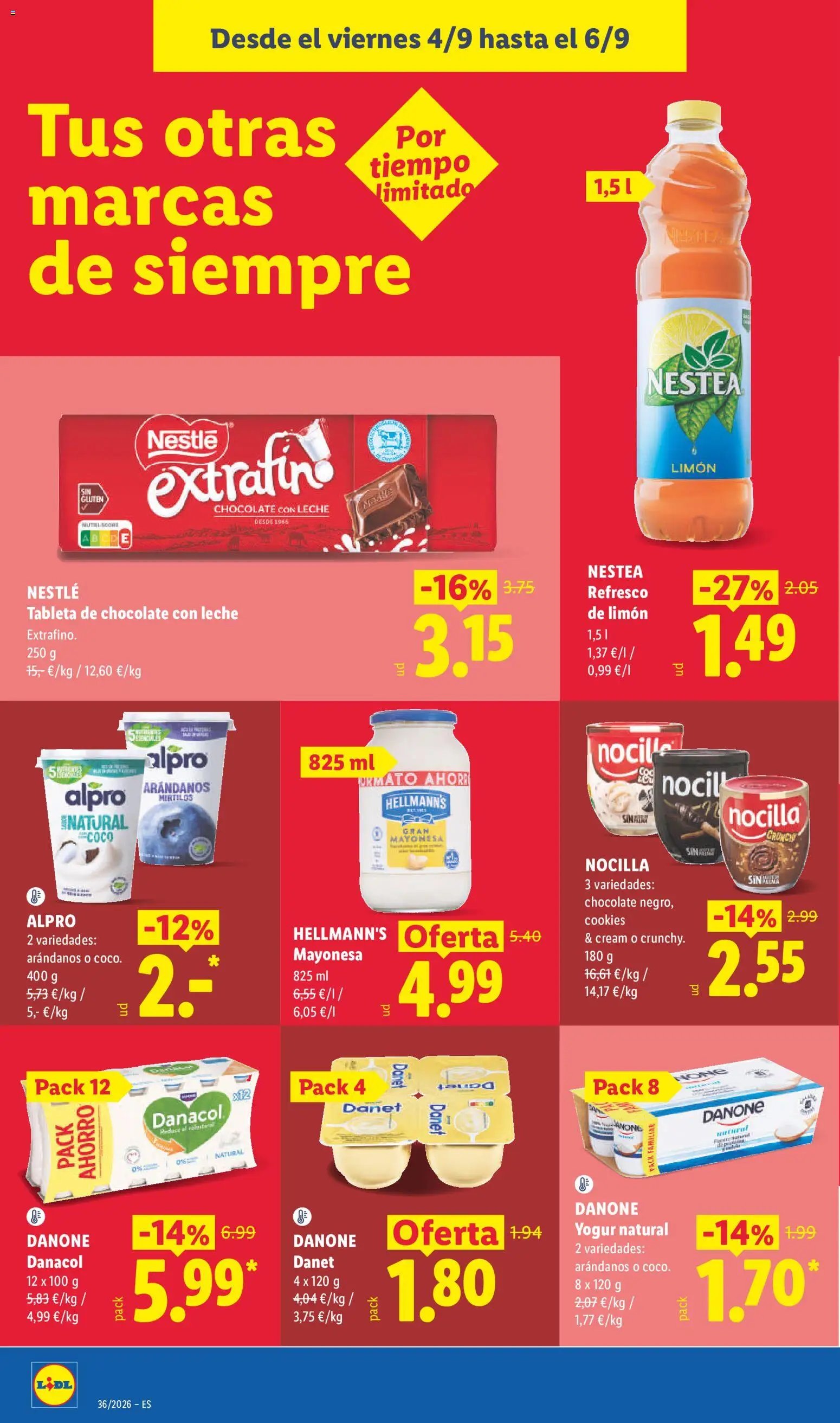 Lidl folleto