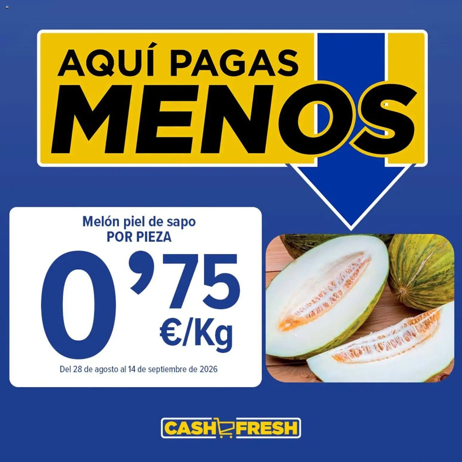 Cash Fresh Llévate la fruta y verdura