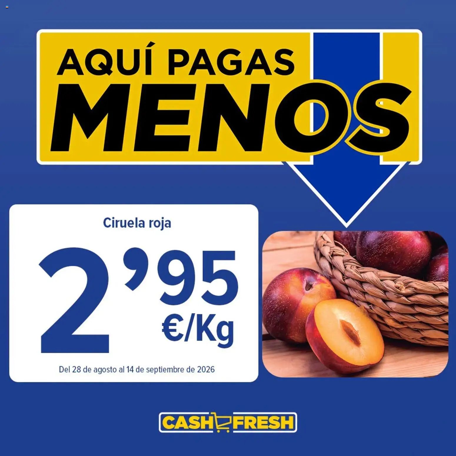 Cash Fresh Llévate la fruta y verdura
