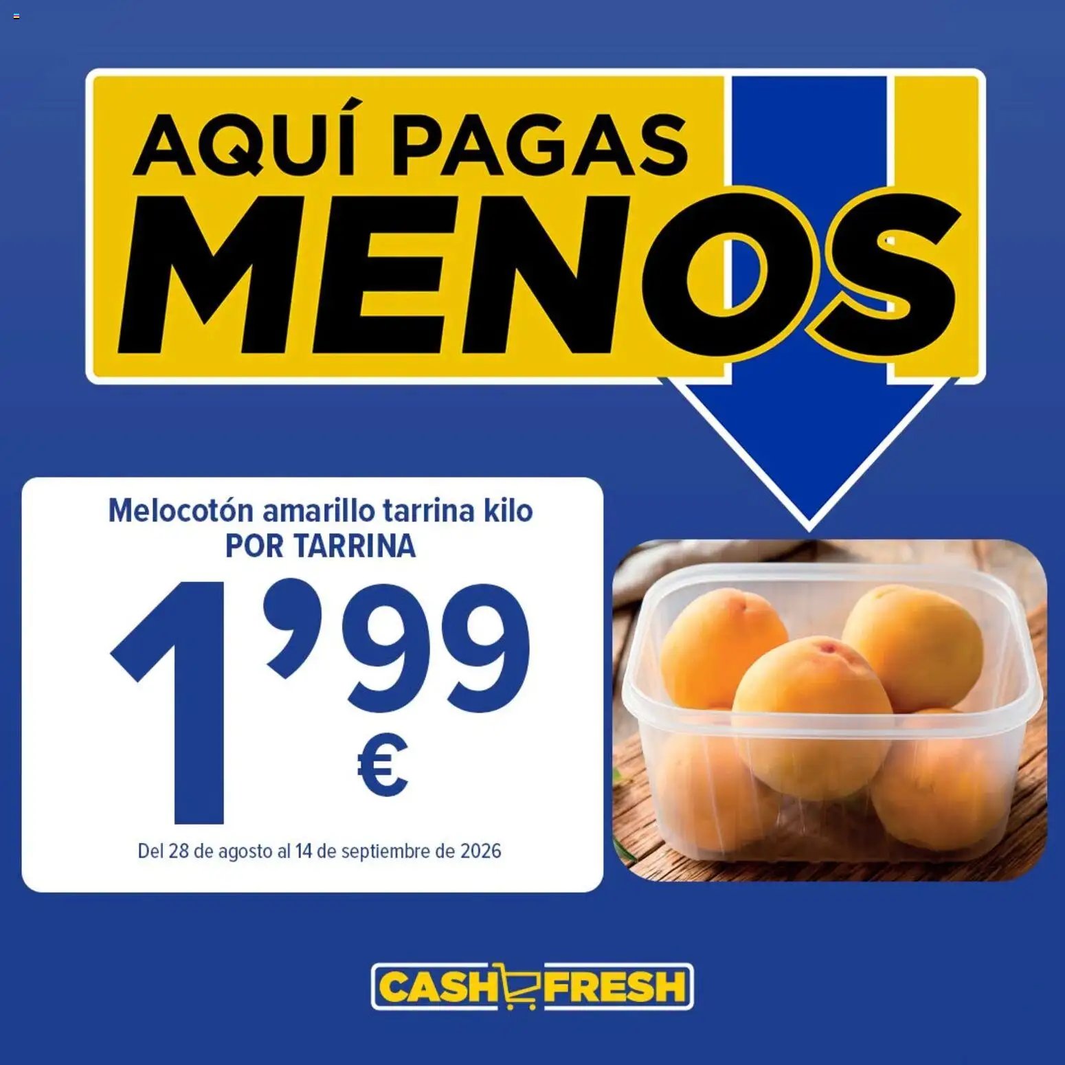 Cash Fresh Llévate la fruta y verdura