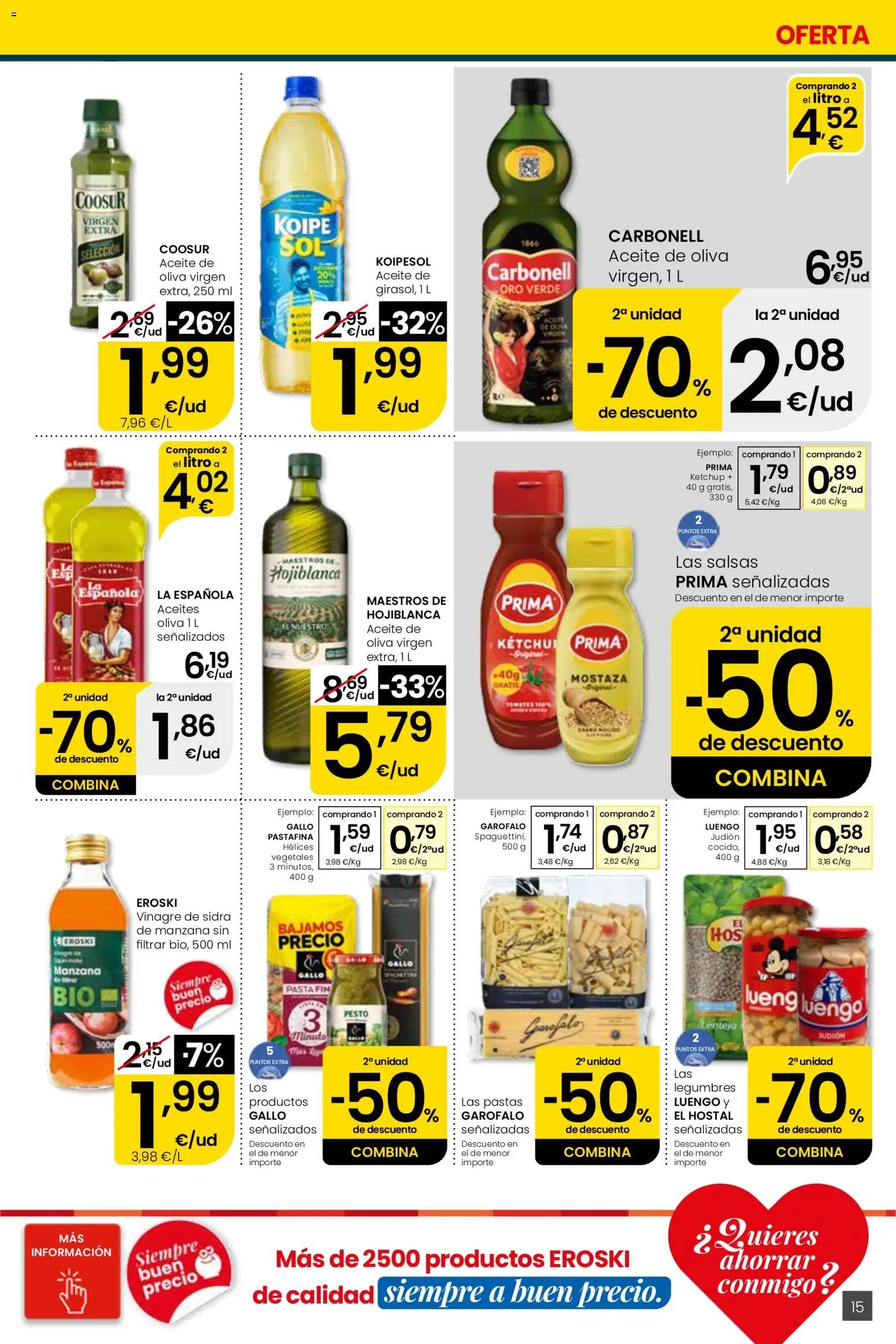 Eroski Quieres ahorrar conmigo Center