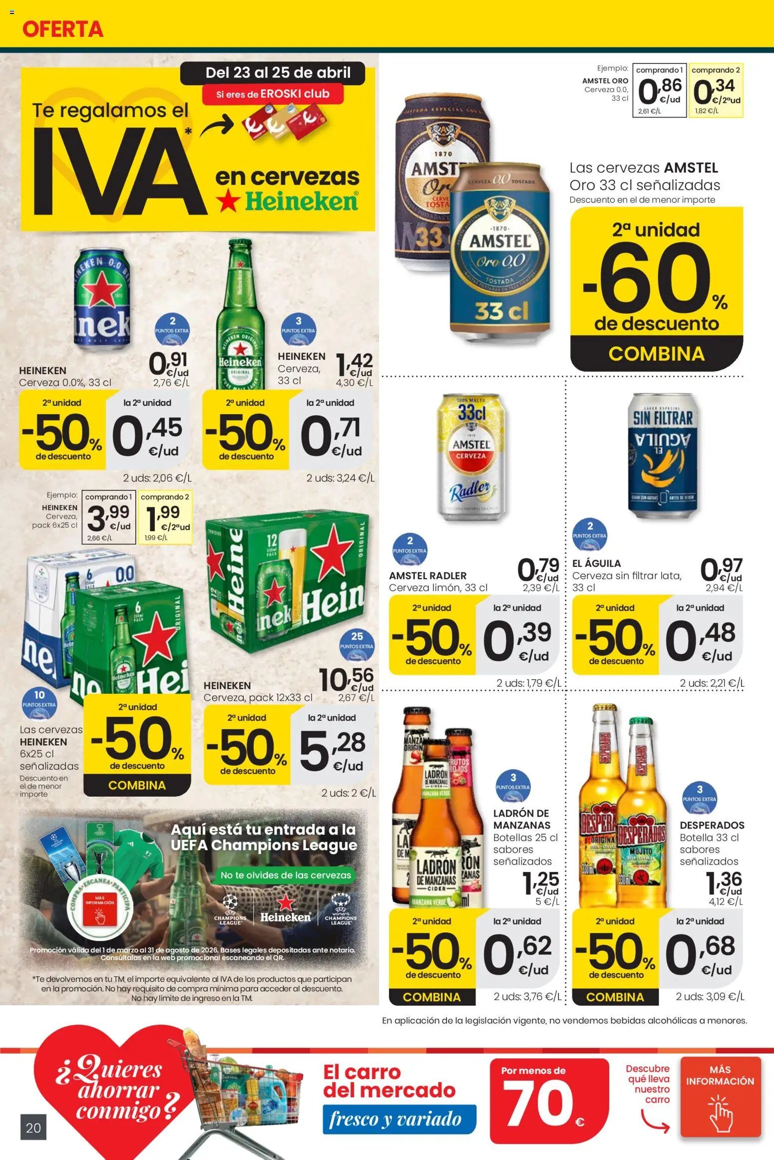 Eroski Quieres ahorrar conmigo Center