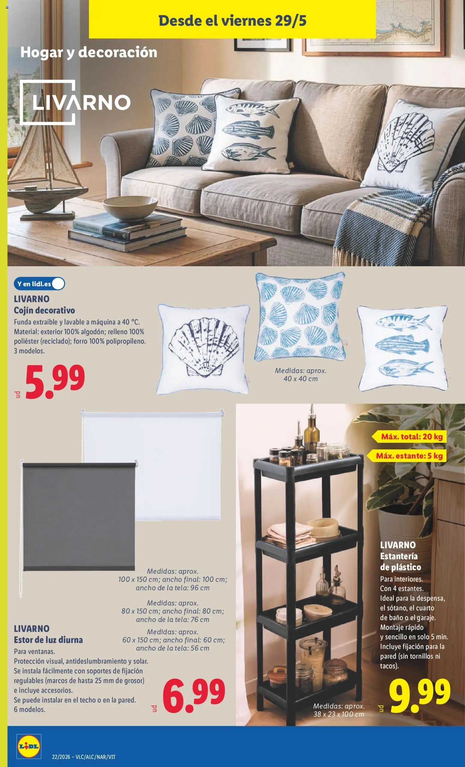 Lidl folleto de bazar