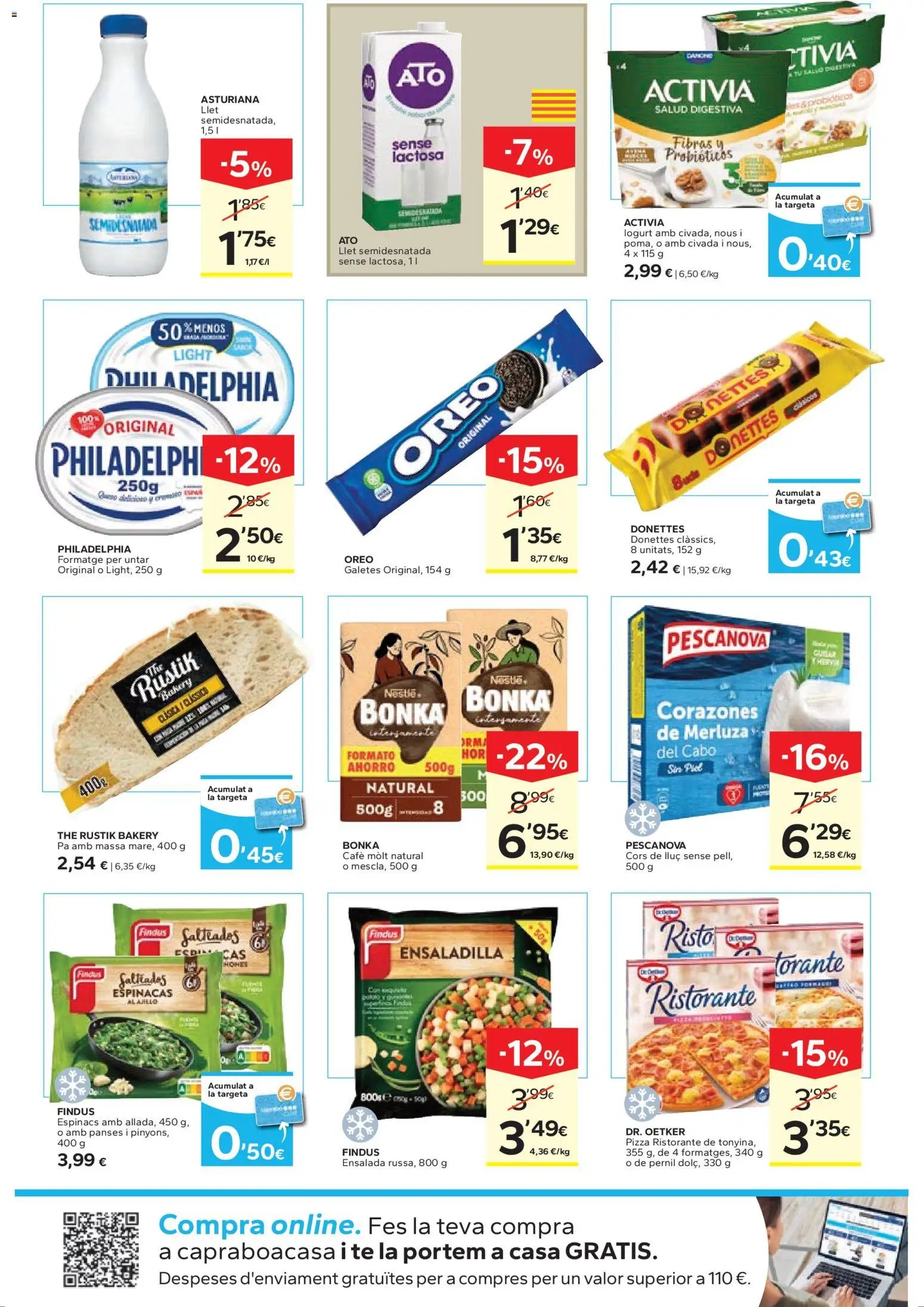 Caprabo - Estalvia des de la primera unitat