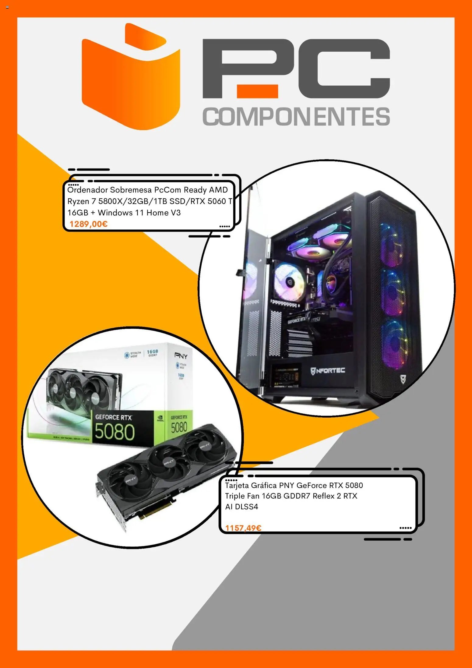 PC Componentes folleto