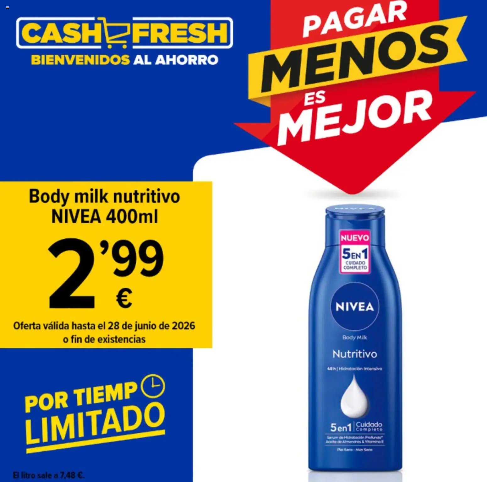 Cash Fresh folleto