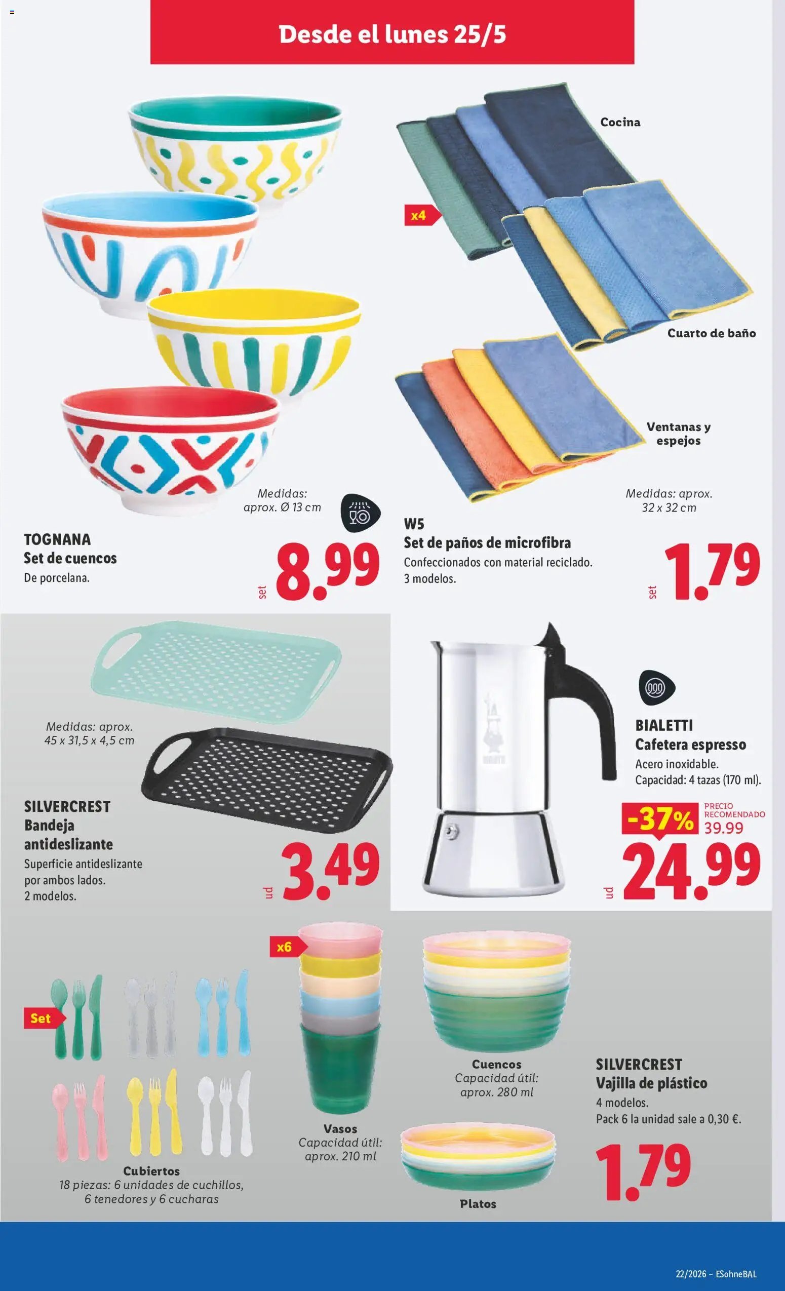 Lidl folleto de bazar