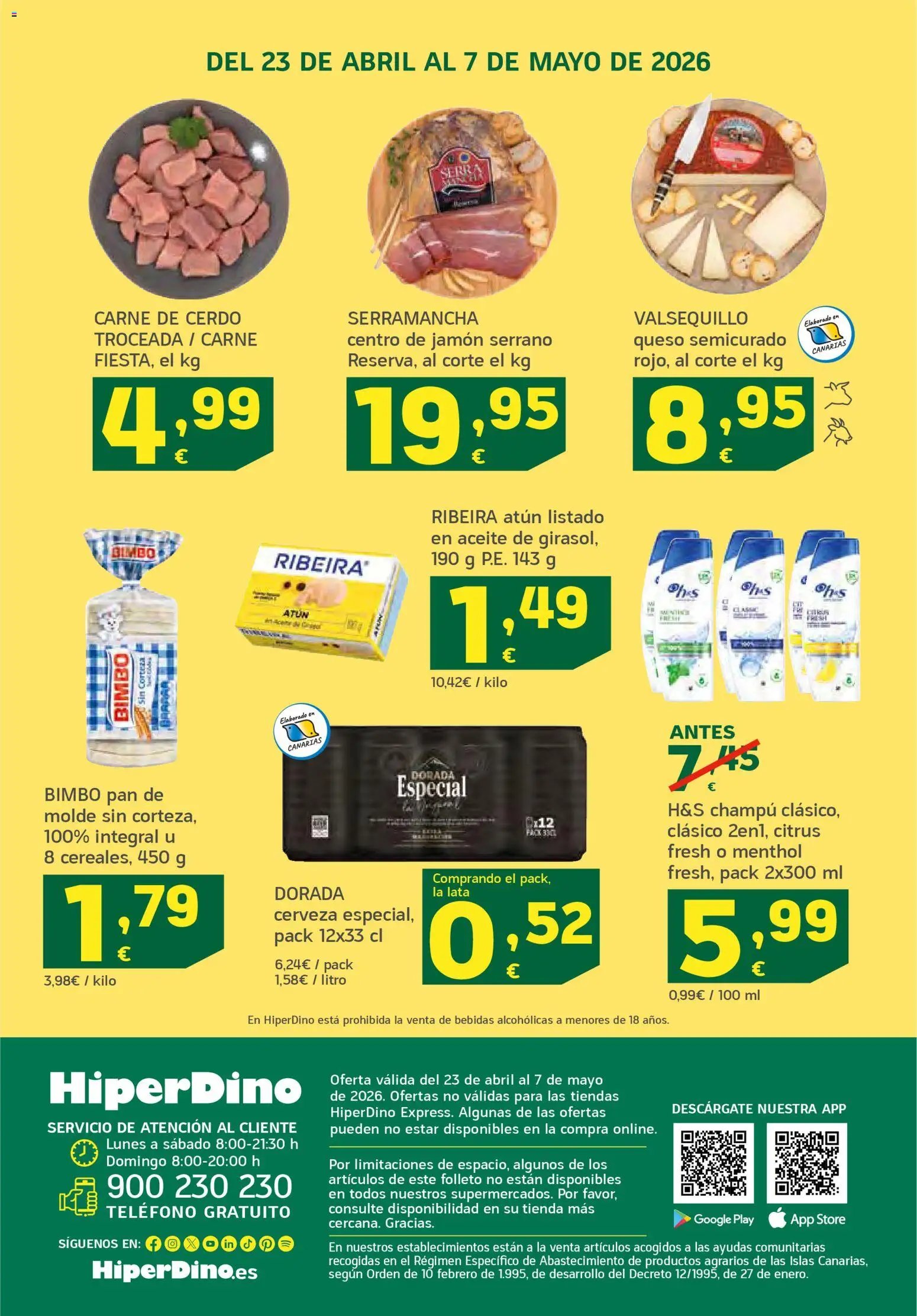 HiperDino folleto