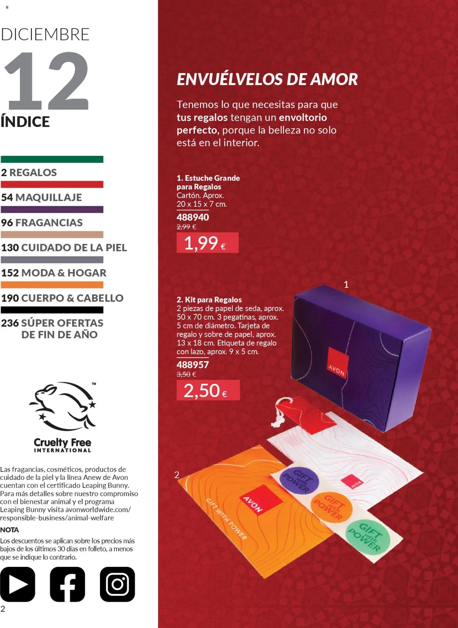 Catálogo AVON campaña 12