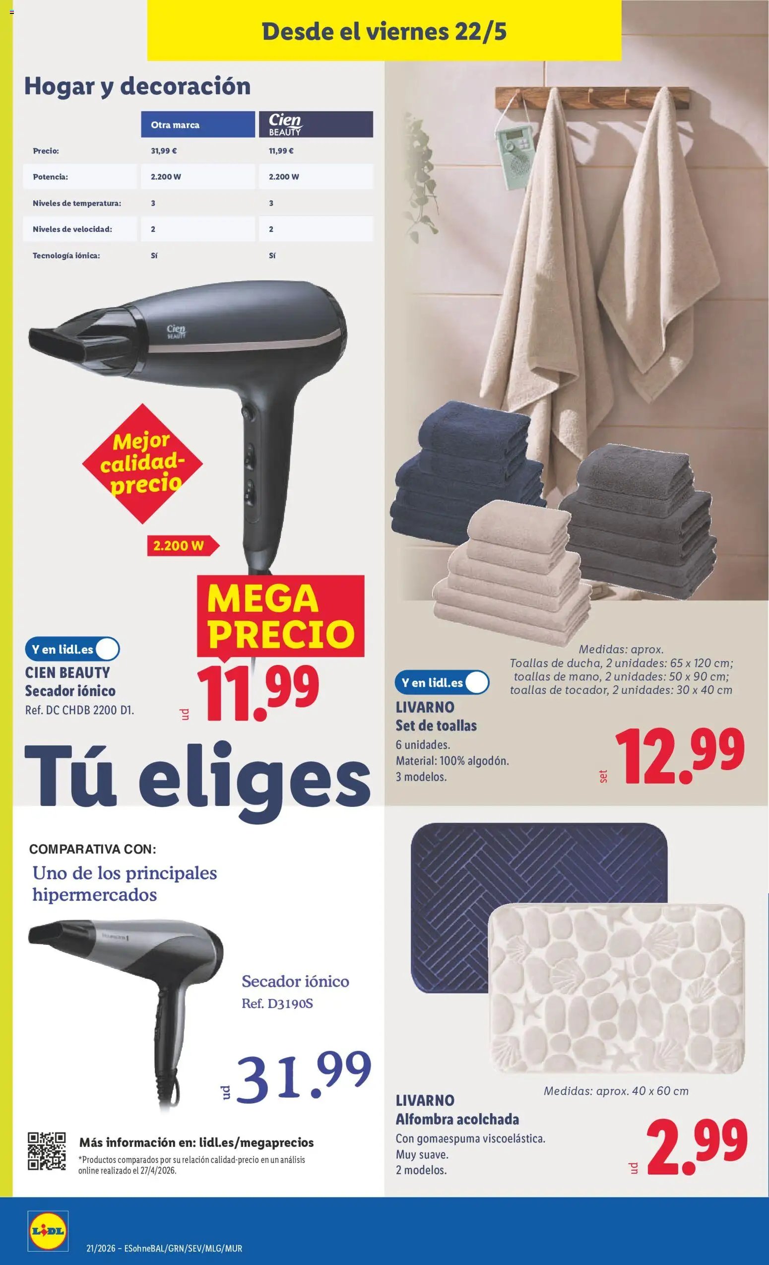 Lidl folleto de bazar