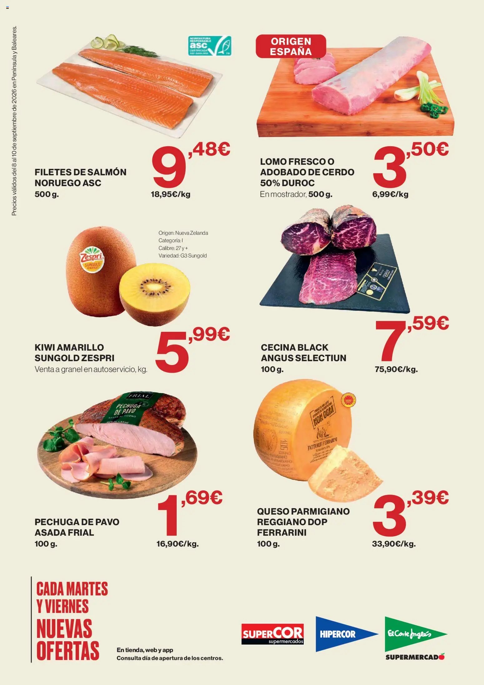 Hipercor Solo 3 días