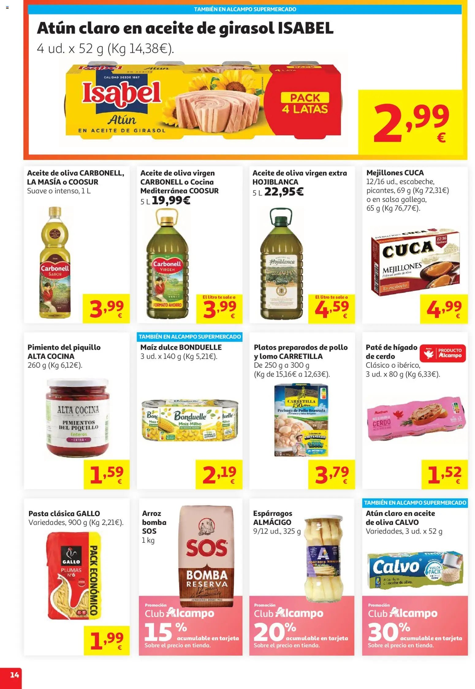 Alcampo HG Nacional Unico Litoral