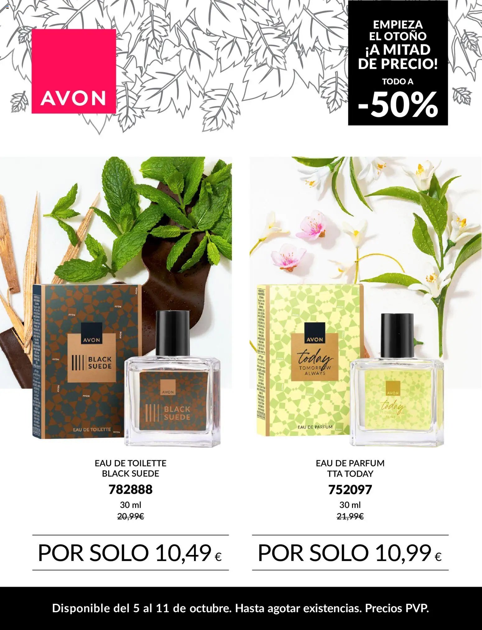 Avon El otoňo a mitad