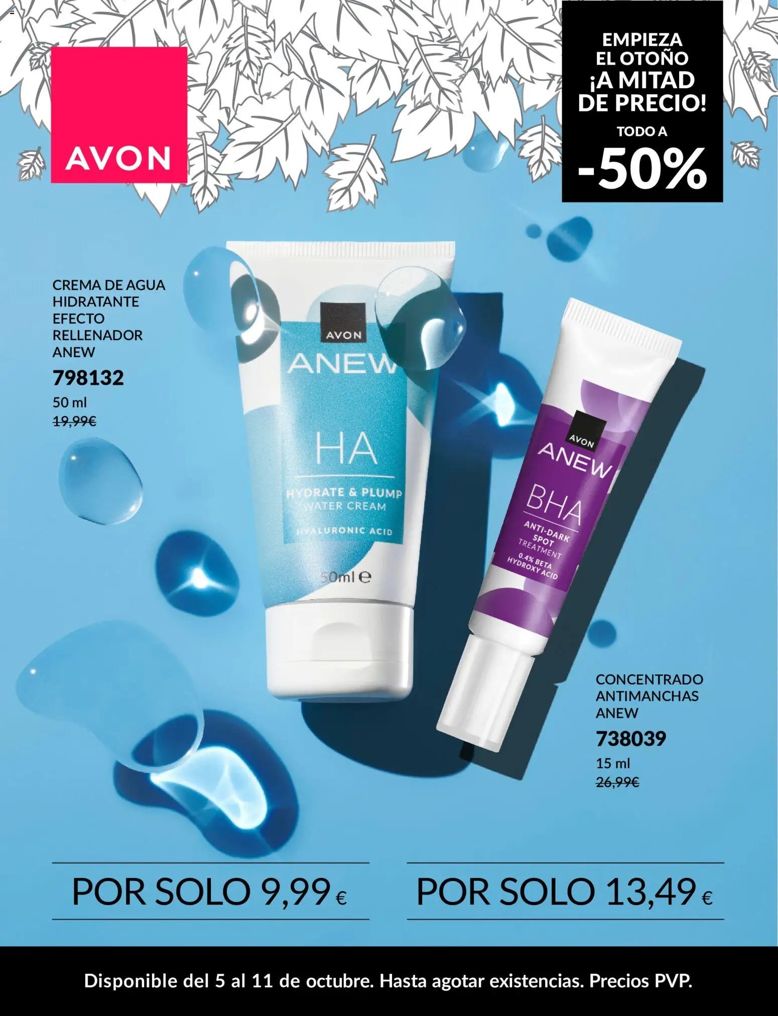 Avon El otoňo a mitad