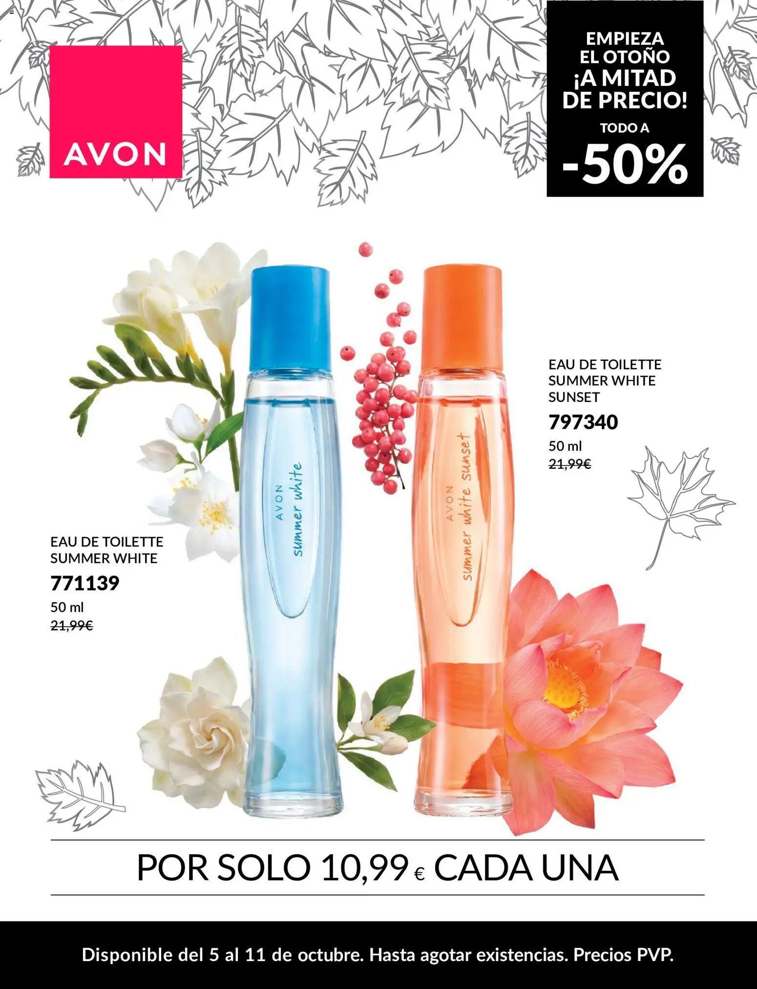 Avon El otoňo a mitad