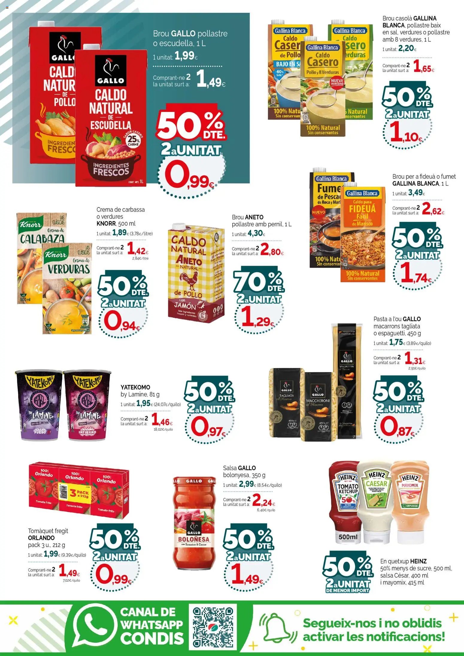 Condis - folleto life