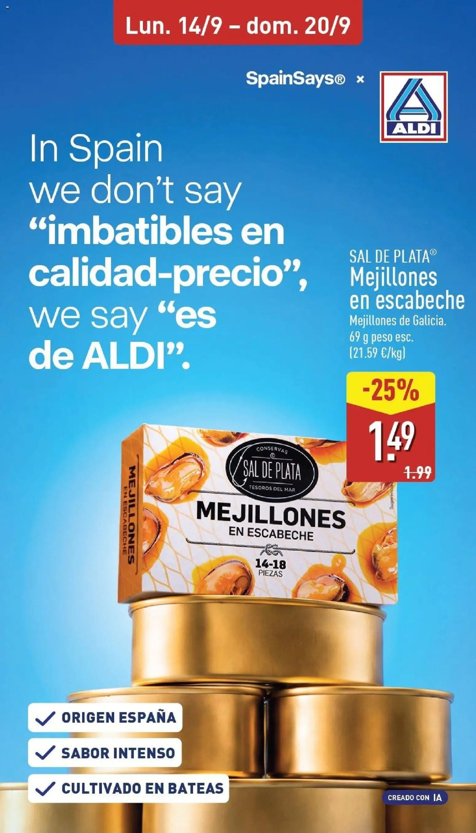 Aldi folleto Península