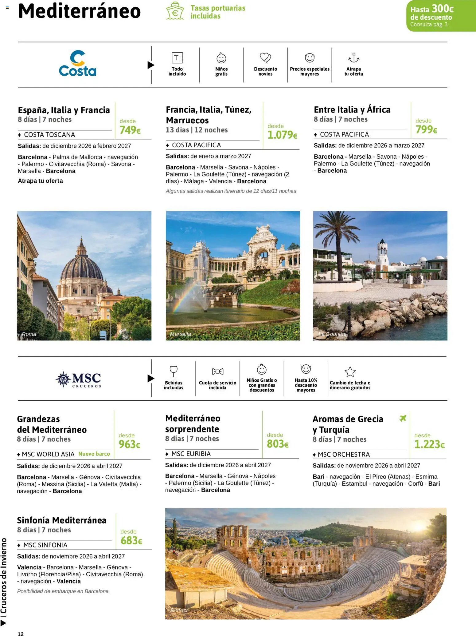 Viajes El Corte Inglés Crucero fantástico