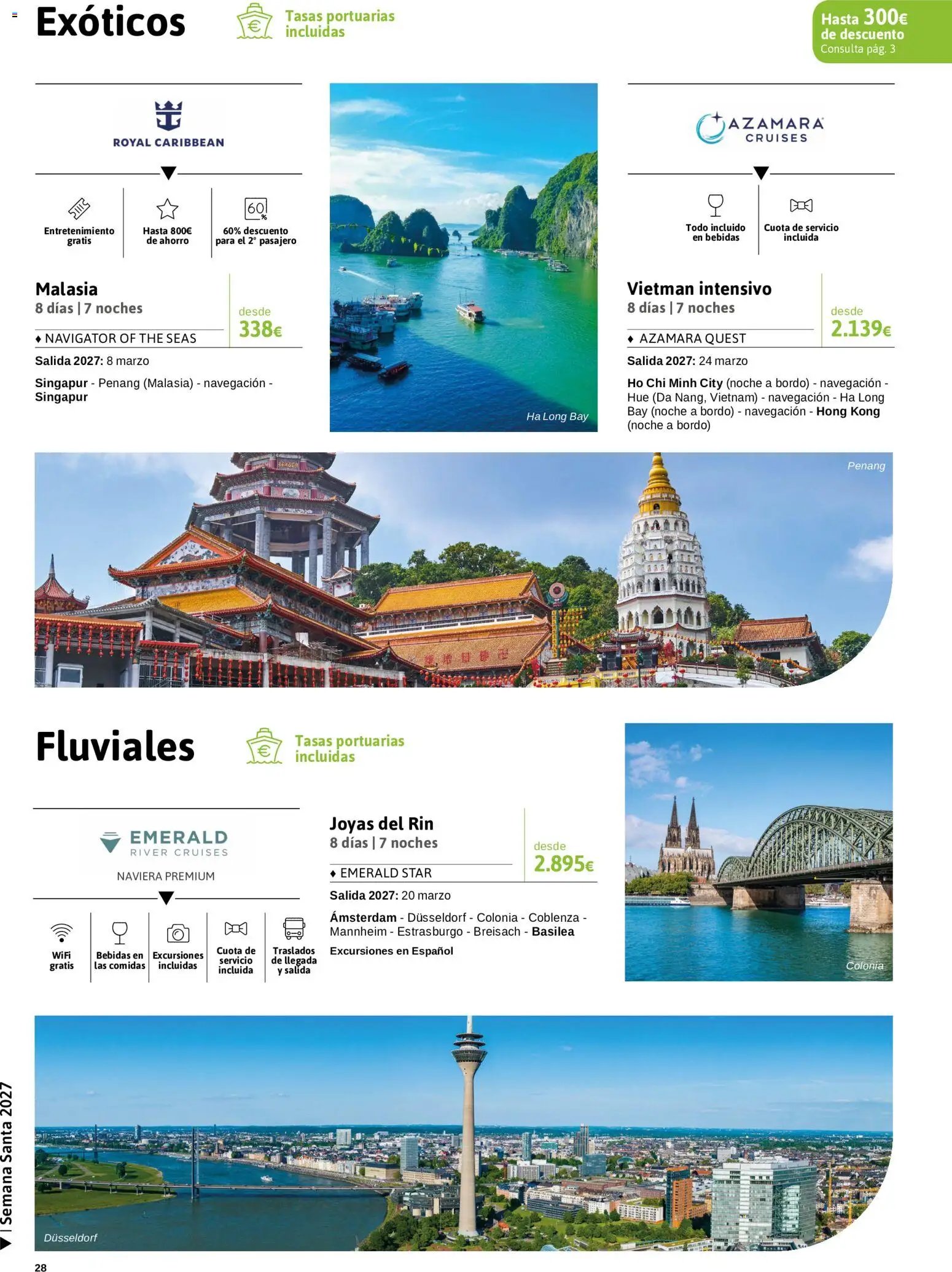 Viajes El Corte Inglés Crucero fantástico