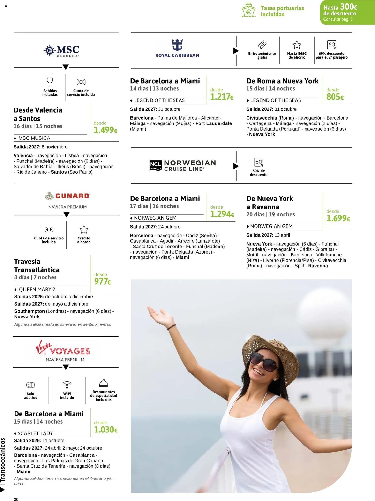 Viajes El Corte Inglés Crucero fantástico