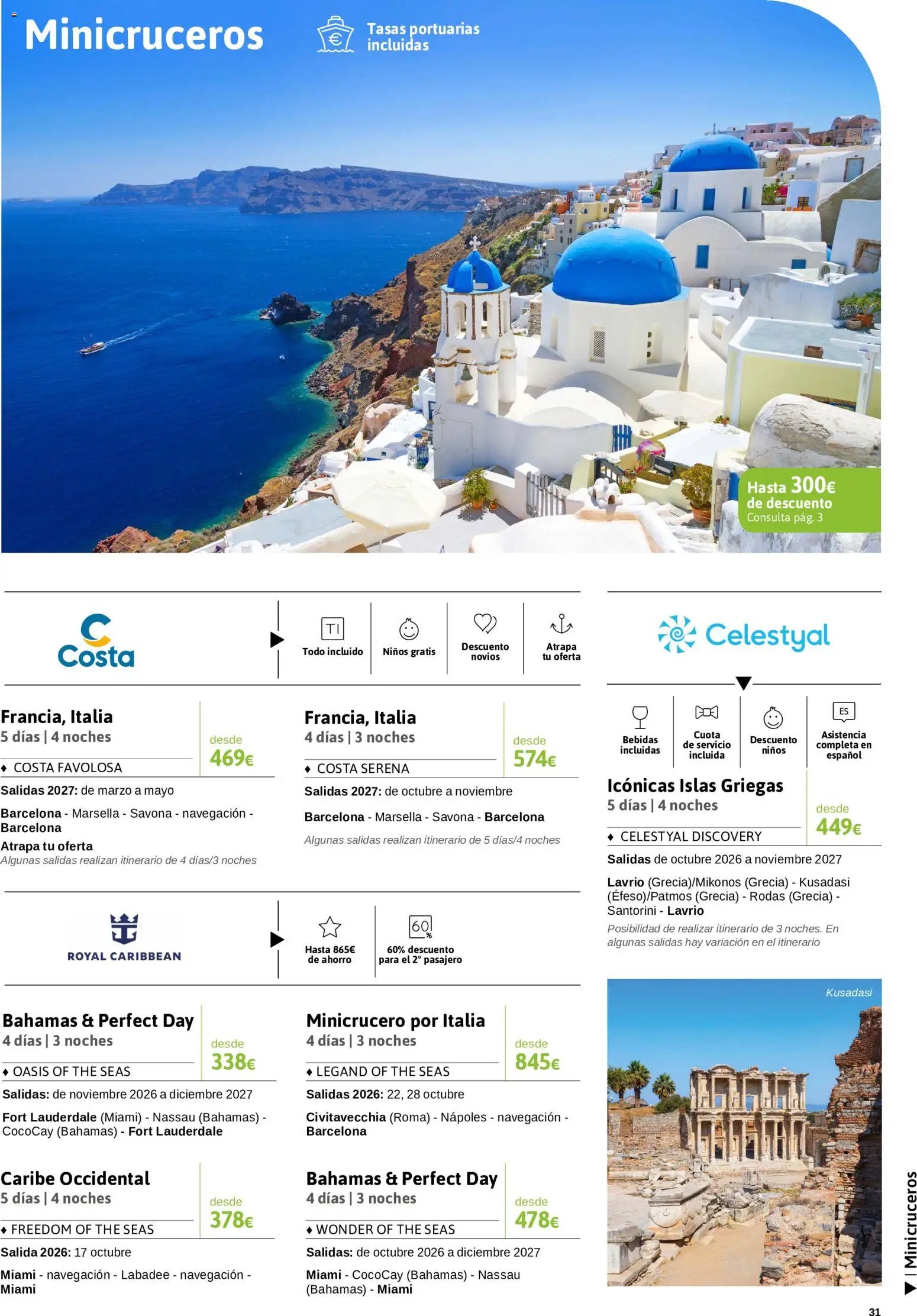 Viajes El Corte Inglés Crucero fantástico