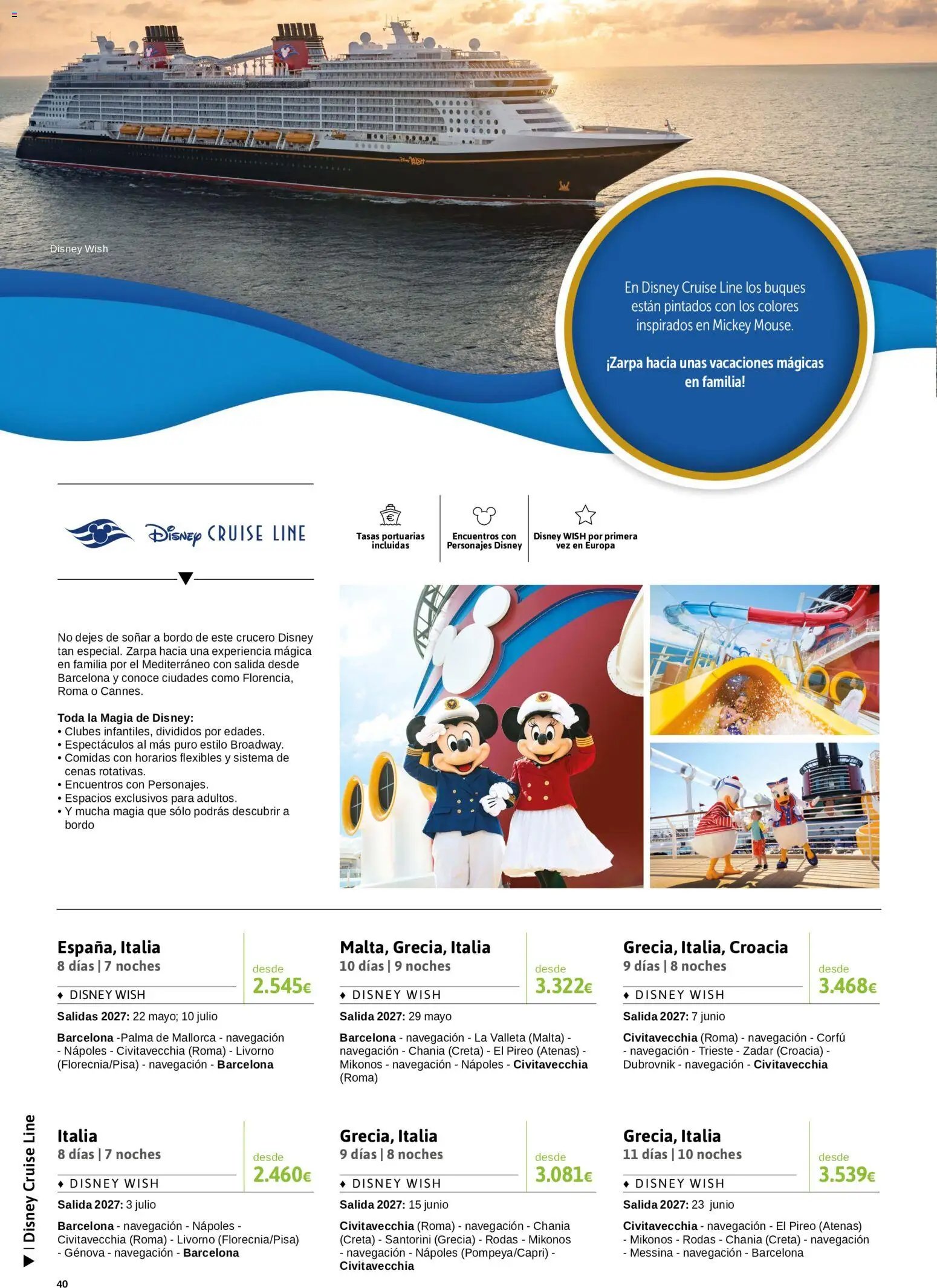 Viajes El Corte Inglés Crucero fantástico