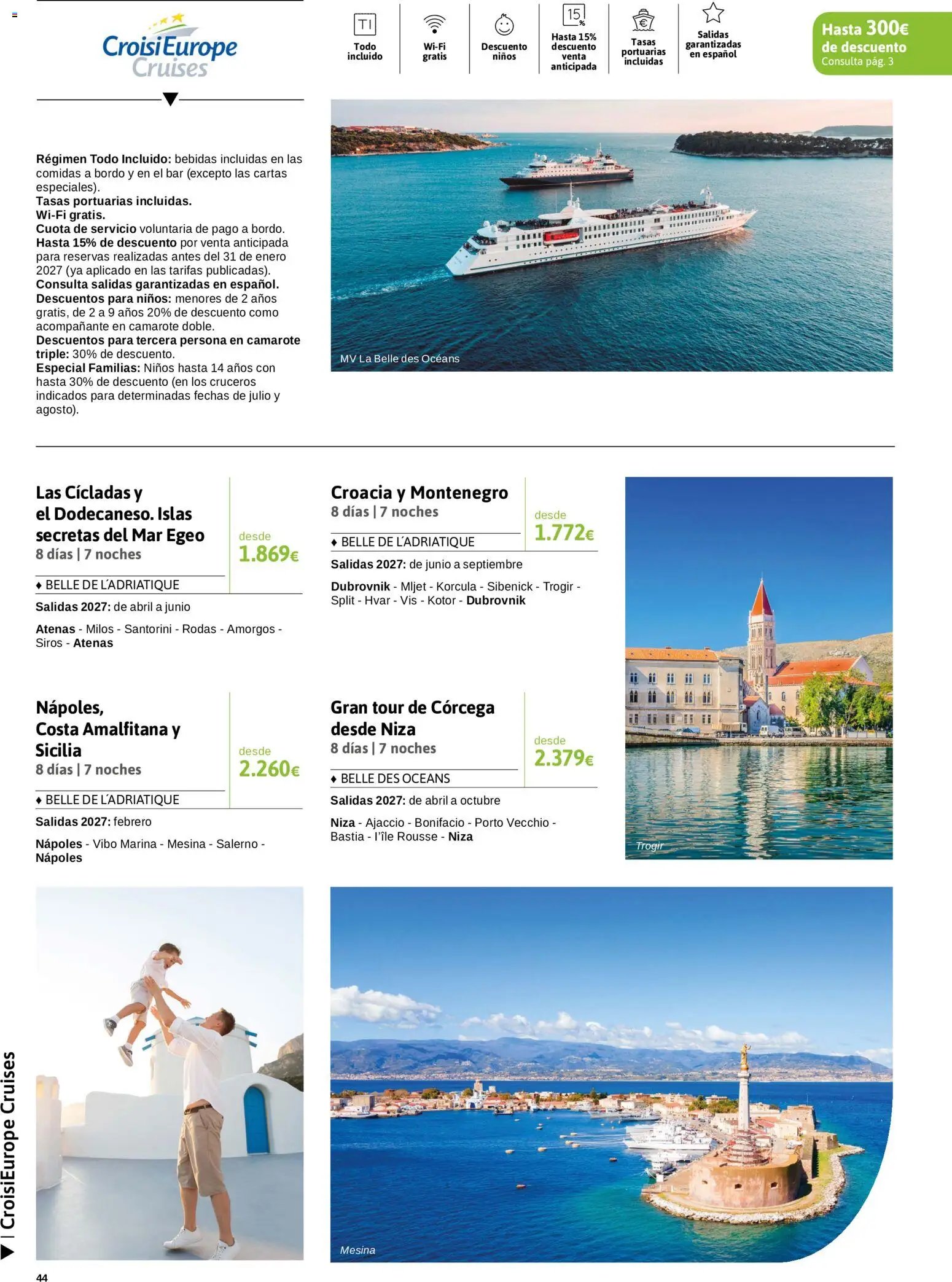 Viajes El Corte Inglés Crucero fantástico