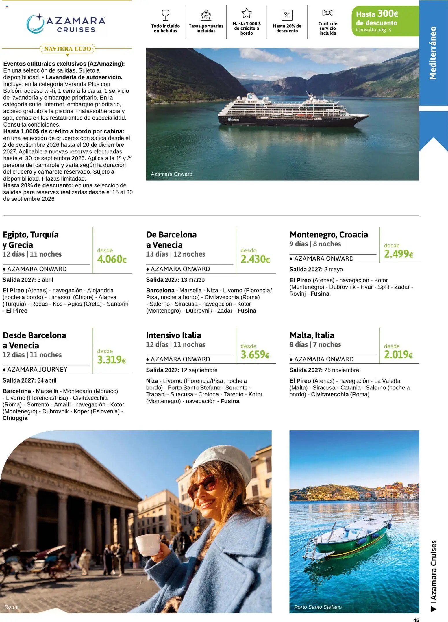 Viajes El Corte Inglés Crucero fantástico