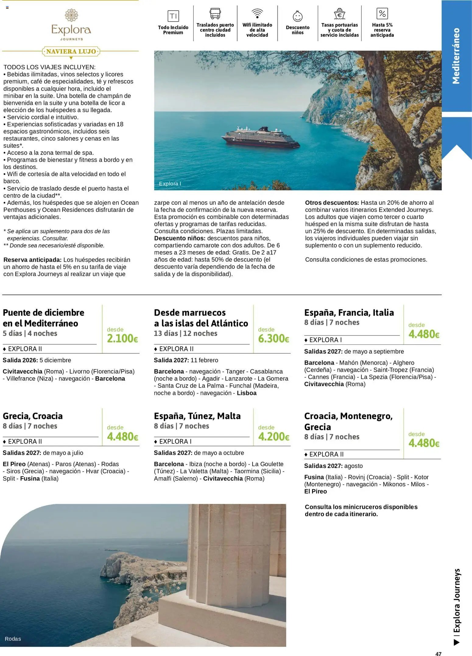 Viajes El Corte Inglés Crucero fantástico