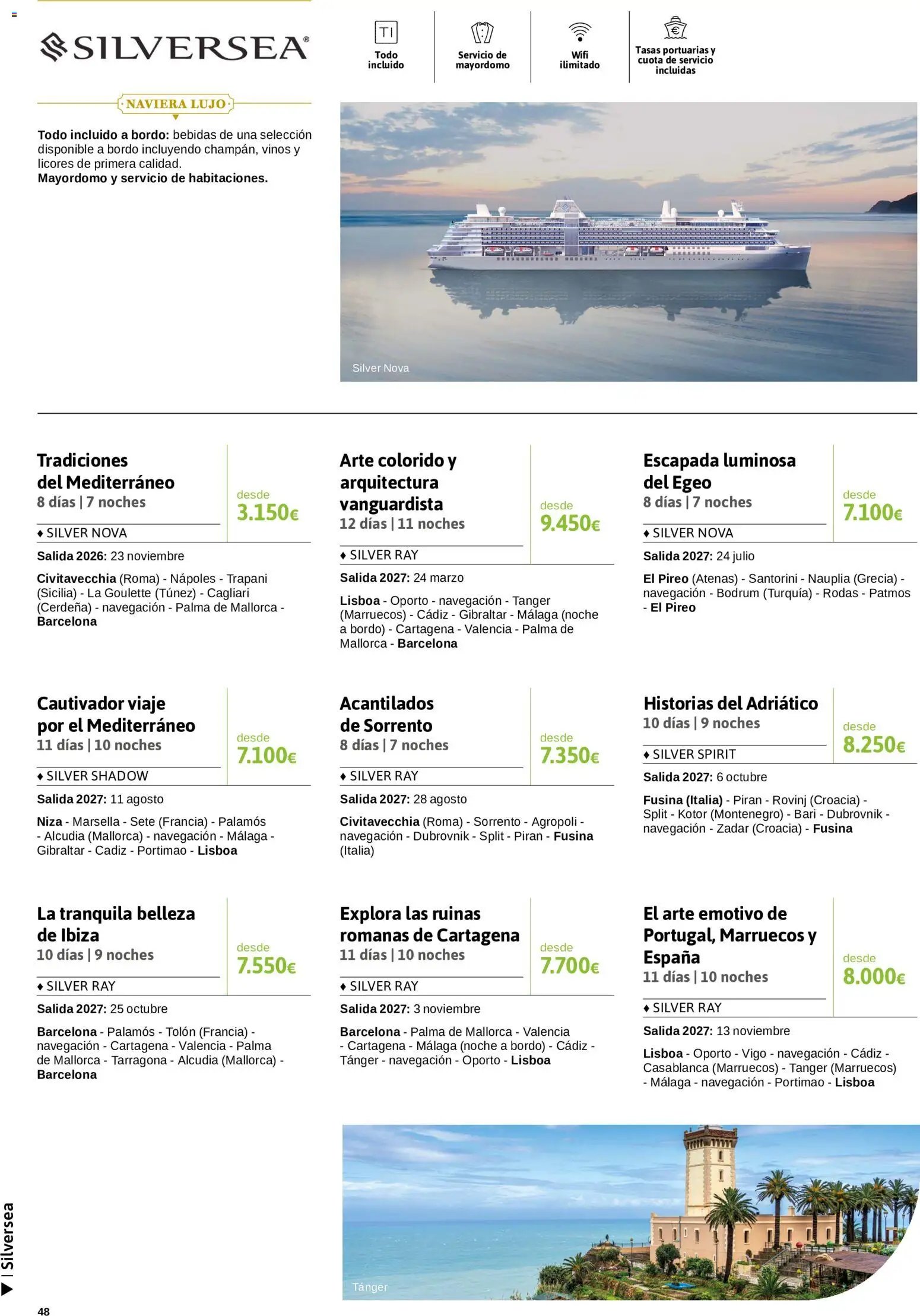 Viajes El Corte Inglés Crucero fantástico