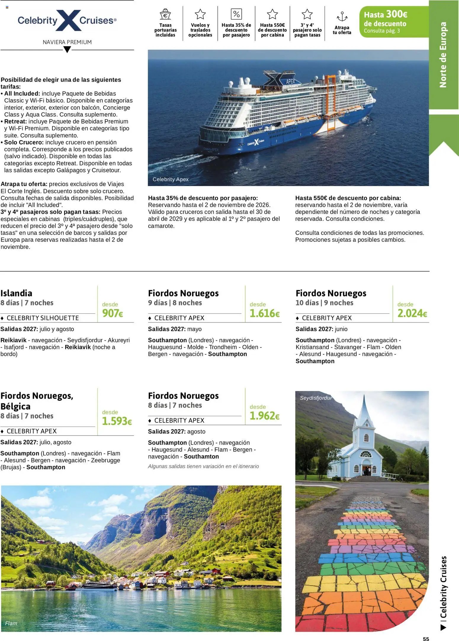 Viajes El Corte Inglés Crucero fantástico