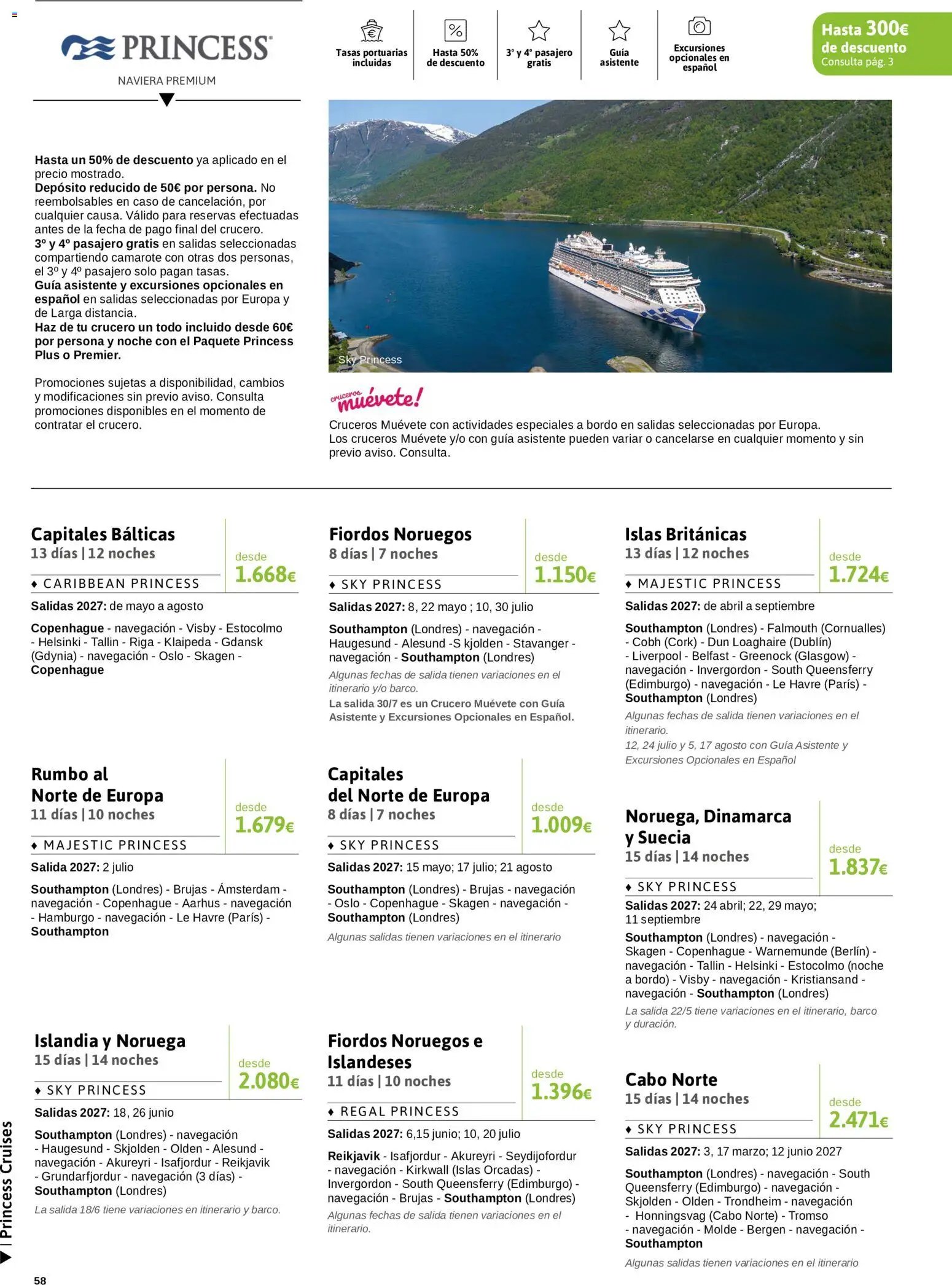Viajes El Corte Inglés Crucero fantástico