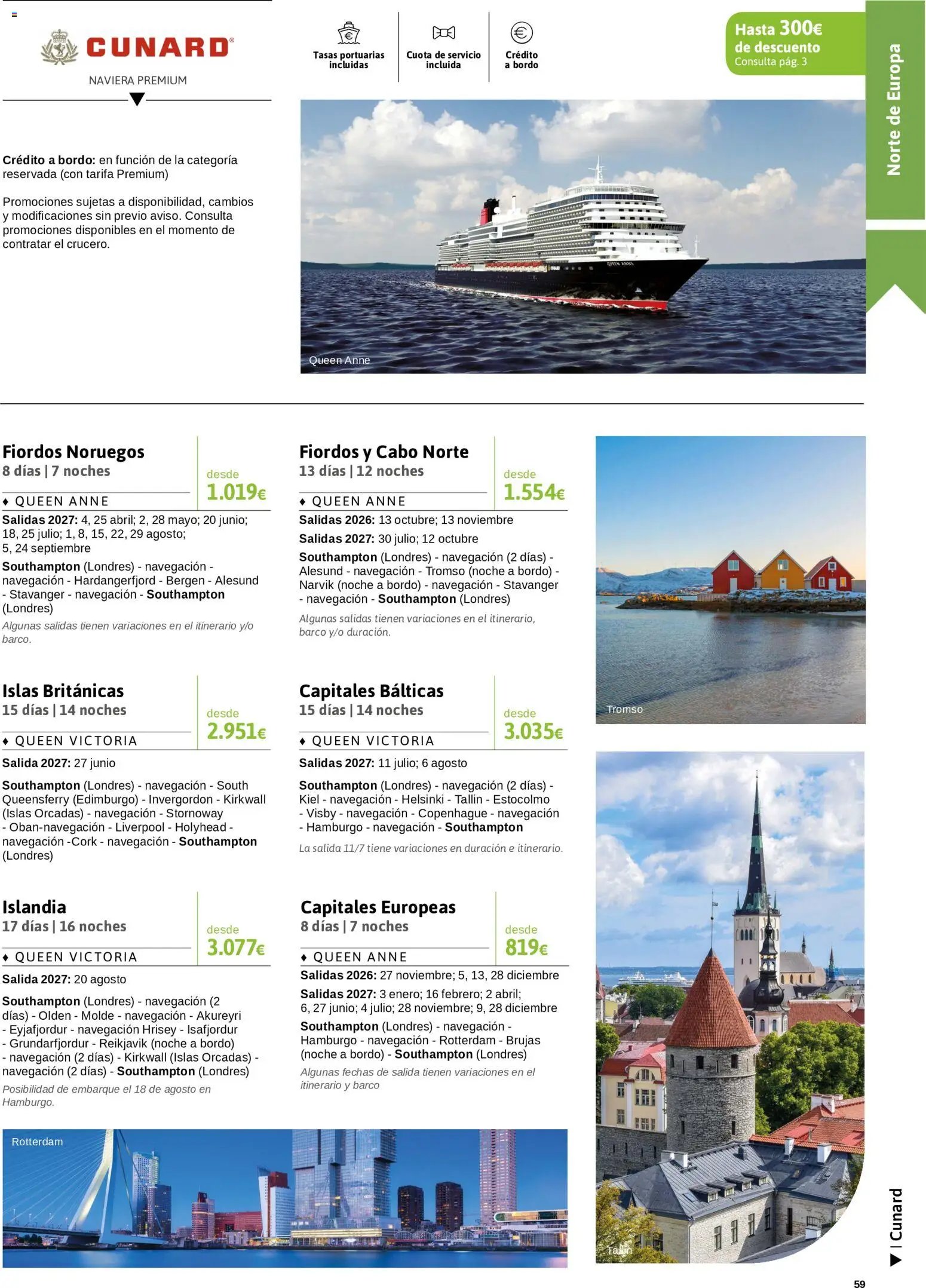 Viajes El Corte Inglés Crucero fantástico