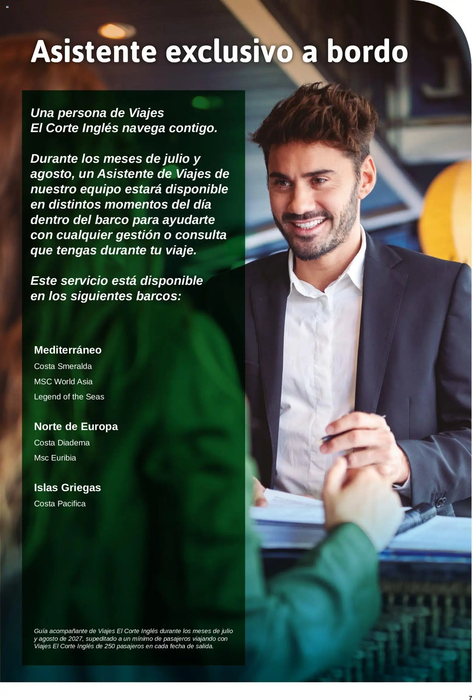 Viajes El Corte Inglés Crucero fantástico