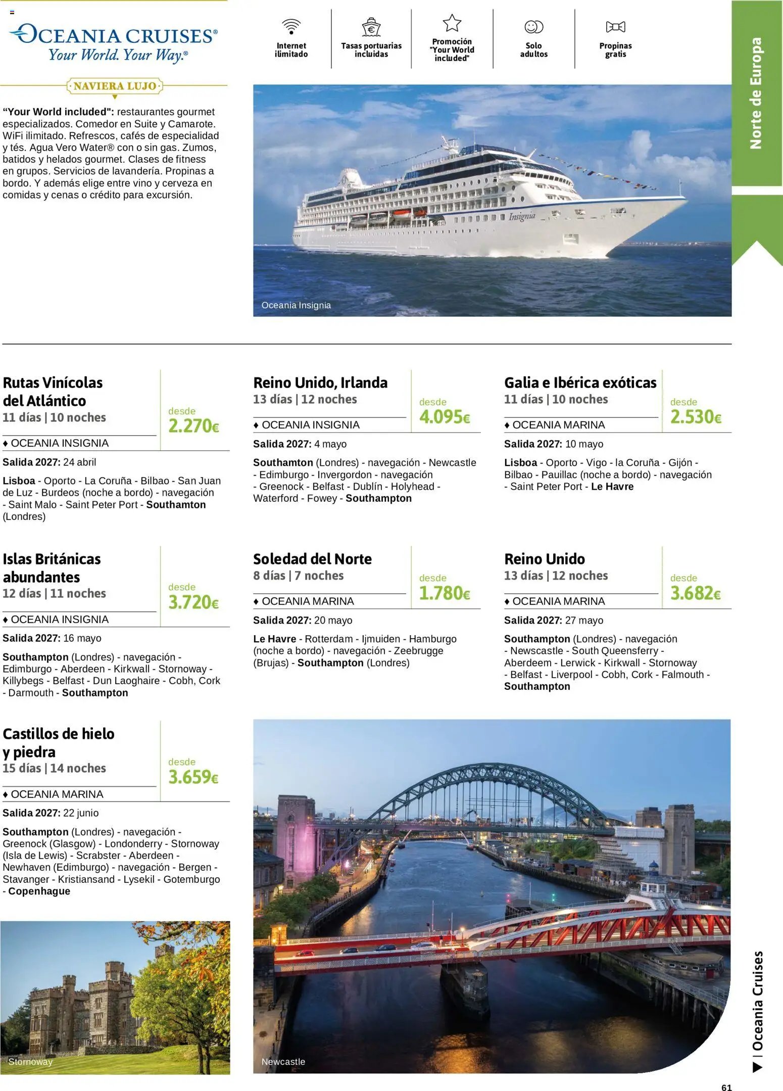 Viajes El Corte Inglés Crucero fantástico