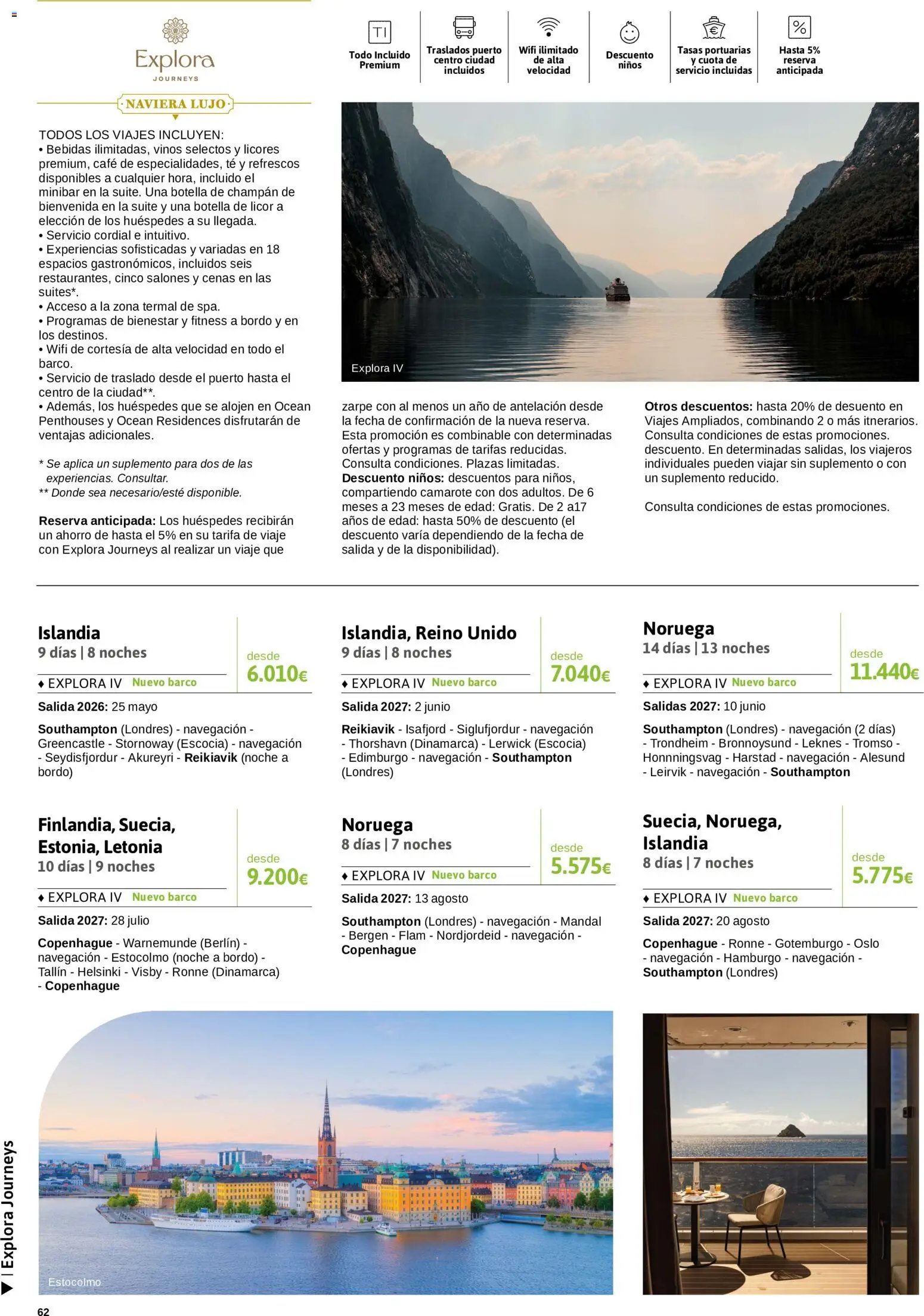 Viajes El Corte Inglés Crucero fantástico