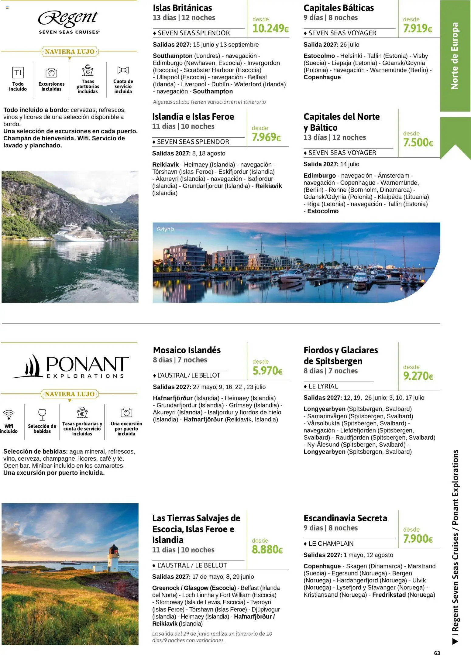 Viajes El Corte Inglés Crucero fantástico