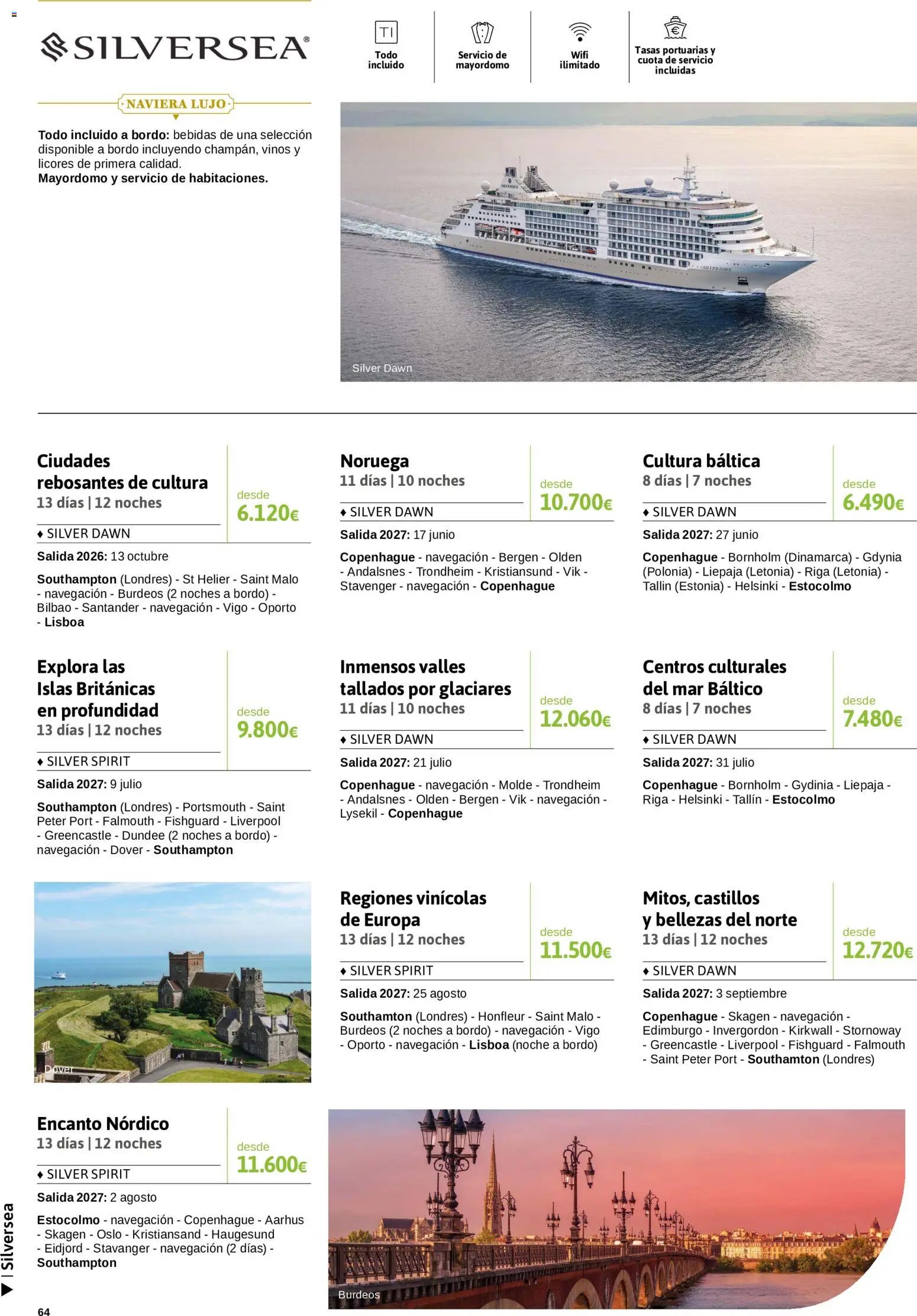 Viajes El Corte Inglés Crucero fantástico