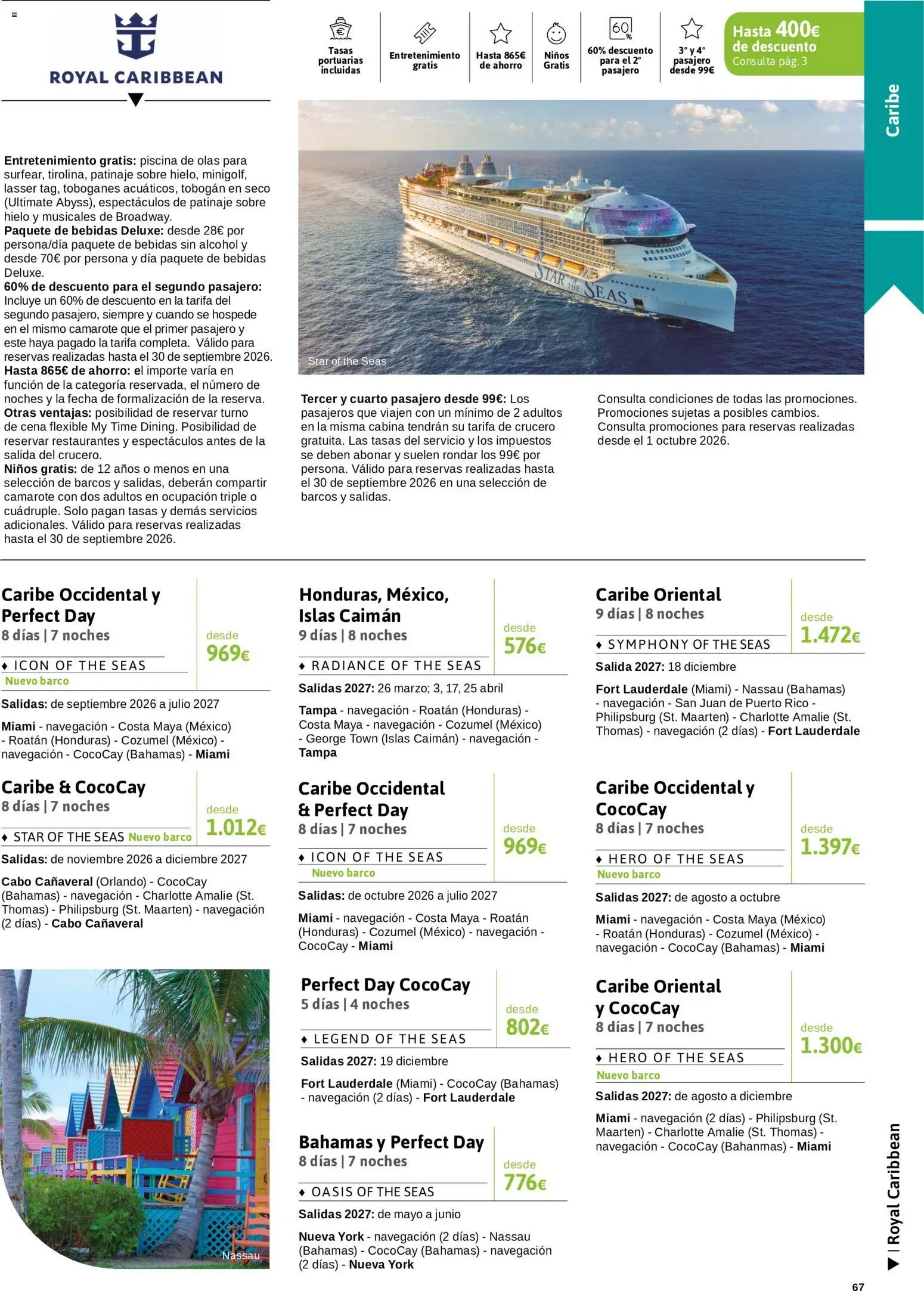 Viajes El Corte Inglés Crucero fantástico