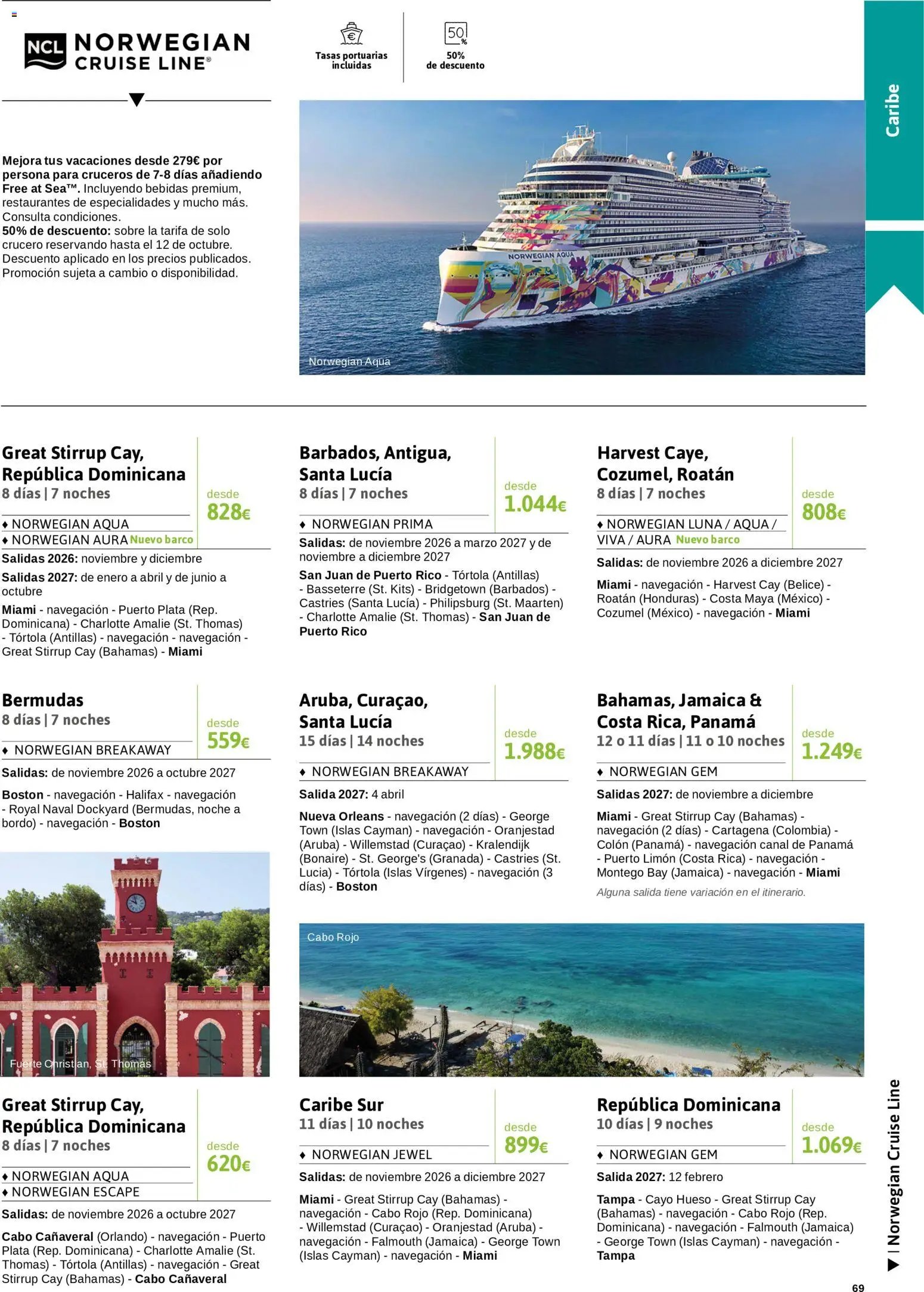Viajes El Corte Inglés Crucero fantástico