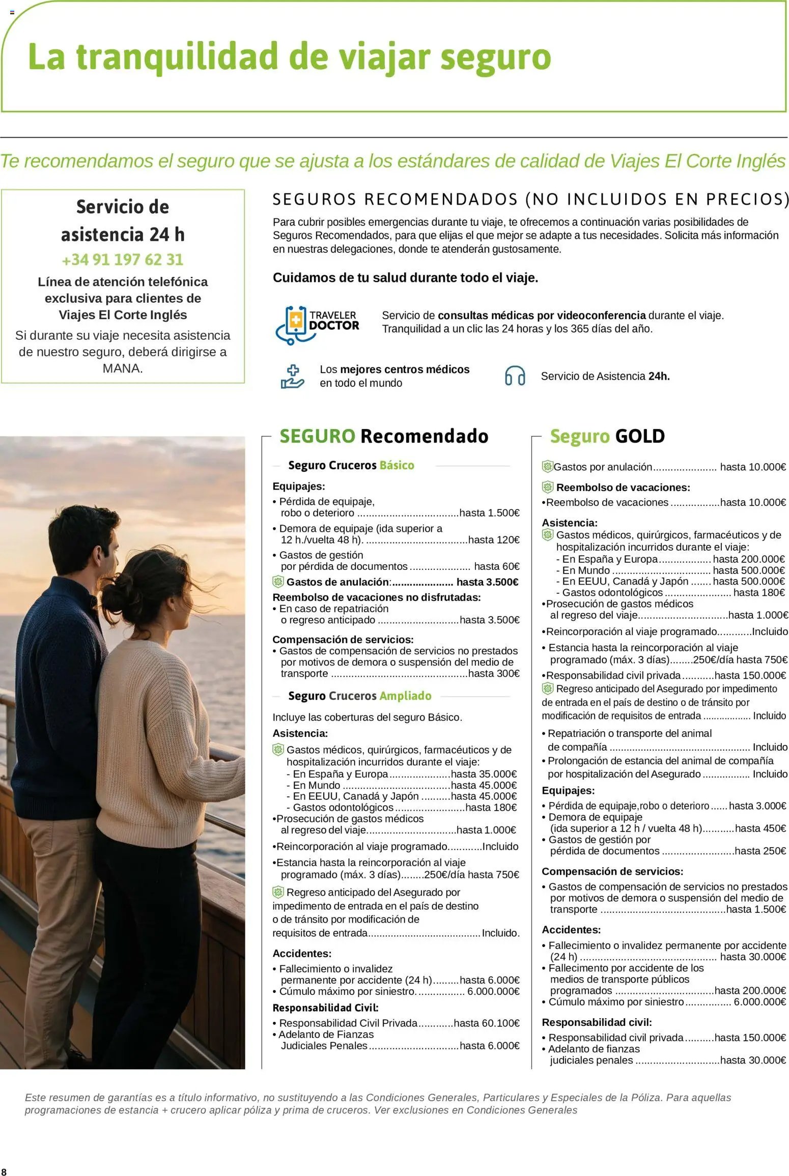 Viajes El Corte Inglés Crucero fantástico