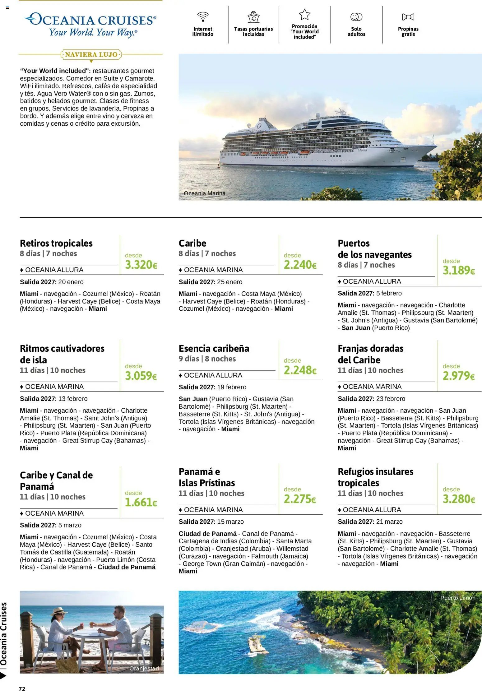 Viajes El Corte Inglés Crucero fantástico