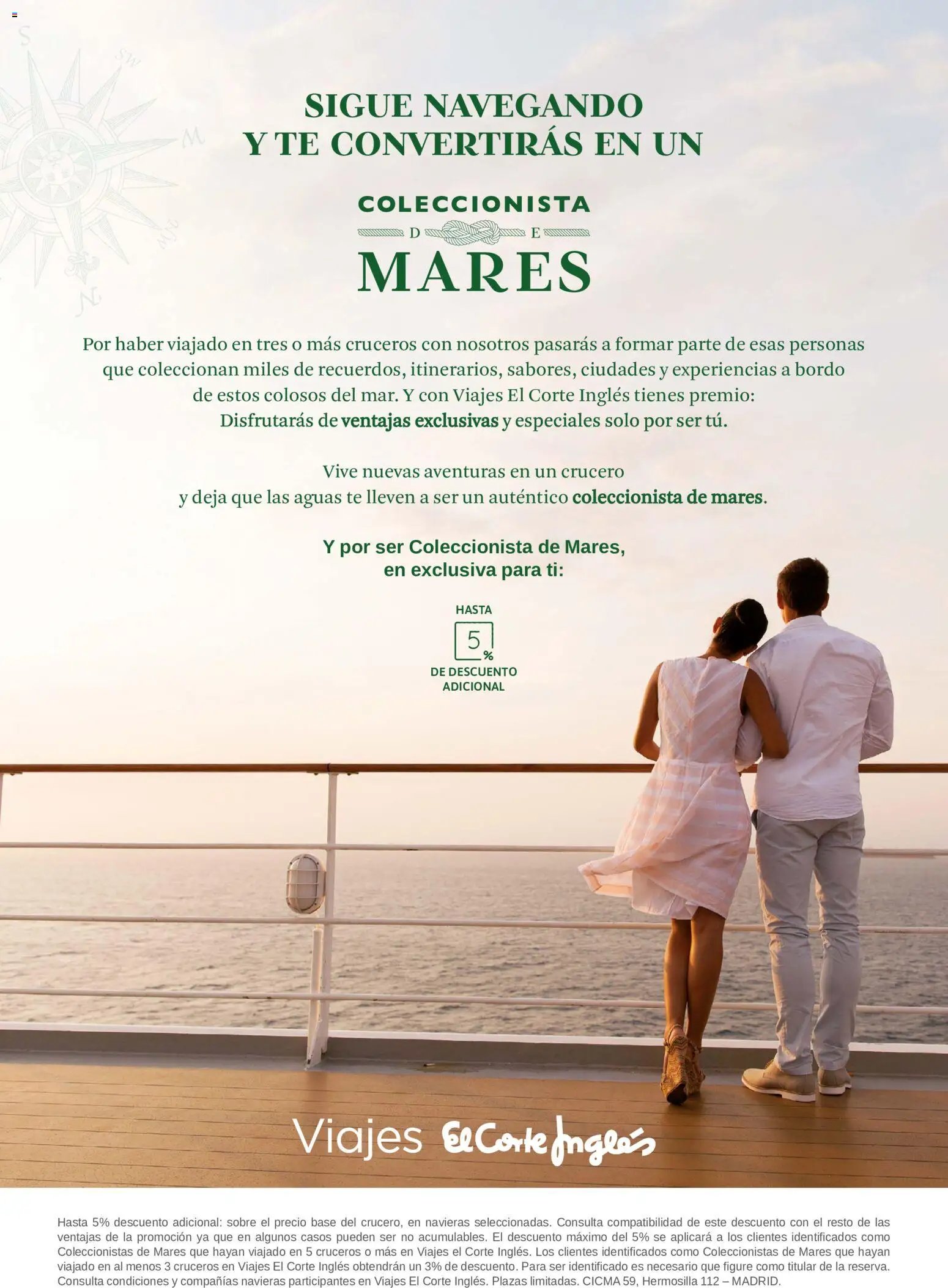 Viajes El Corte Inglés Crucero fantástico