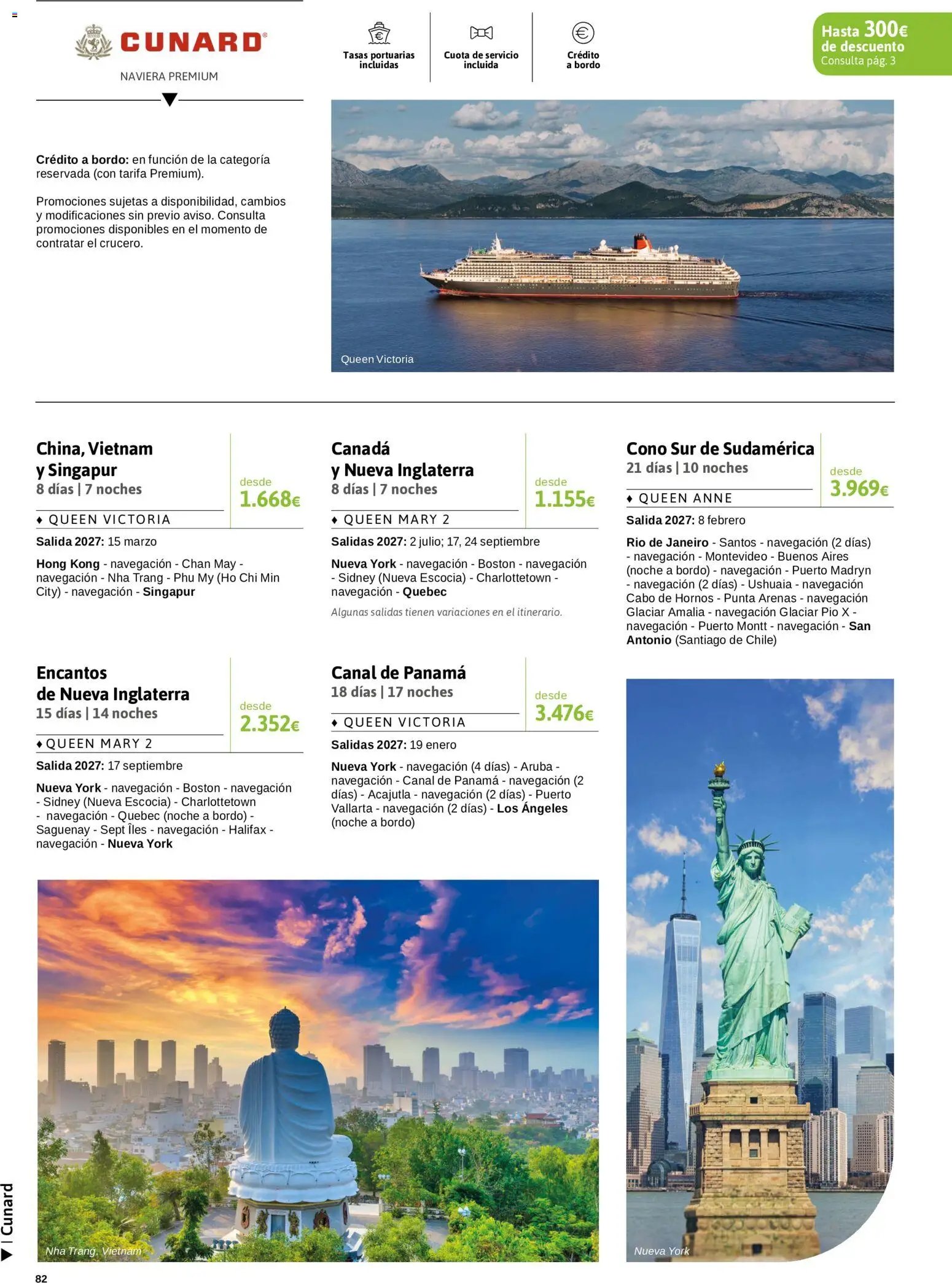 Viajes El Corte Inglés Crucero fantástico