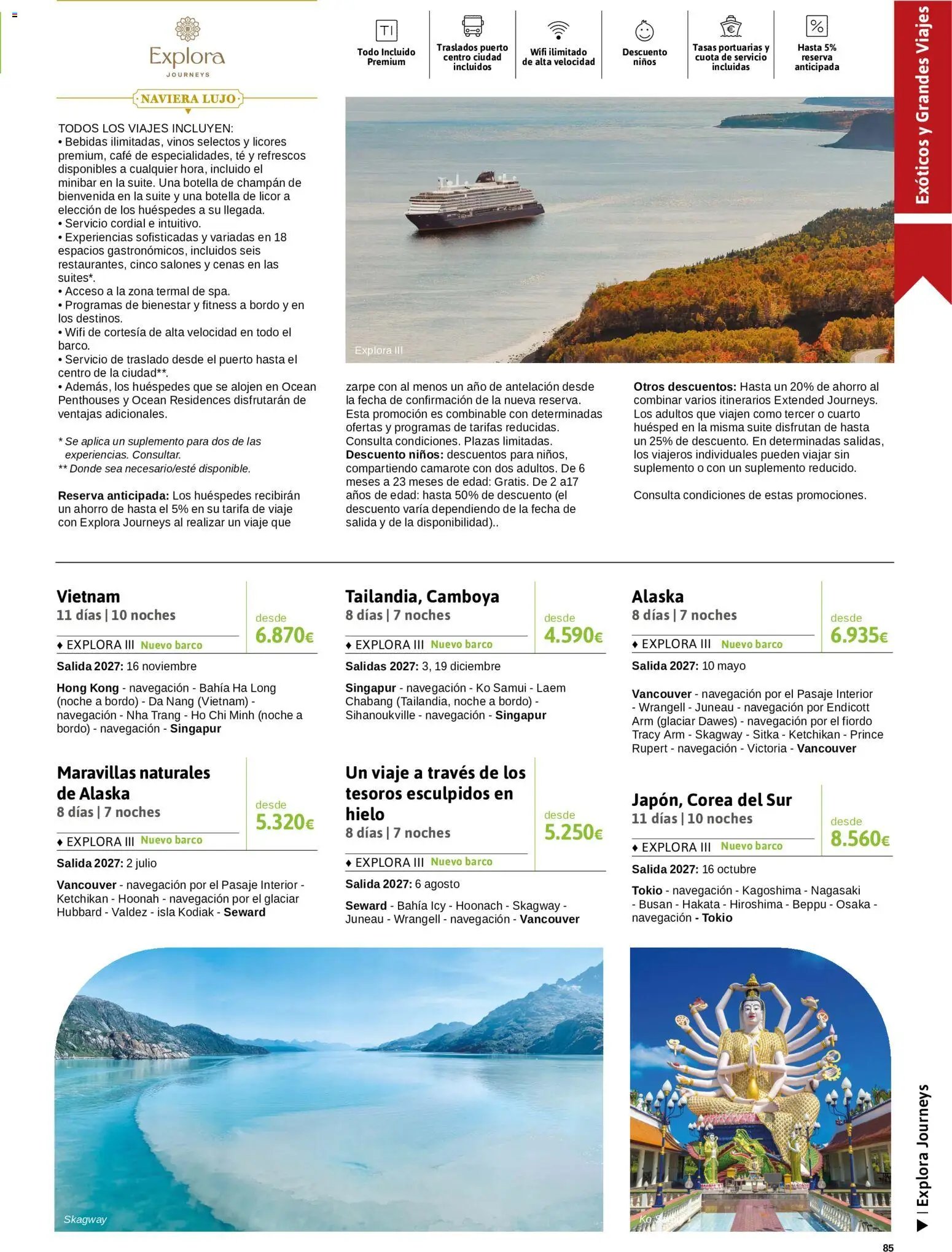 Viajes El Corte Inglés Crucero fantástico